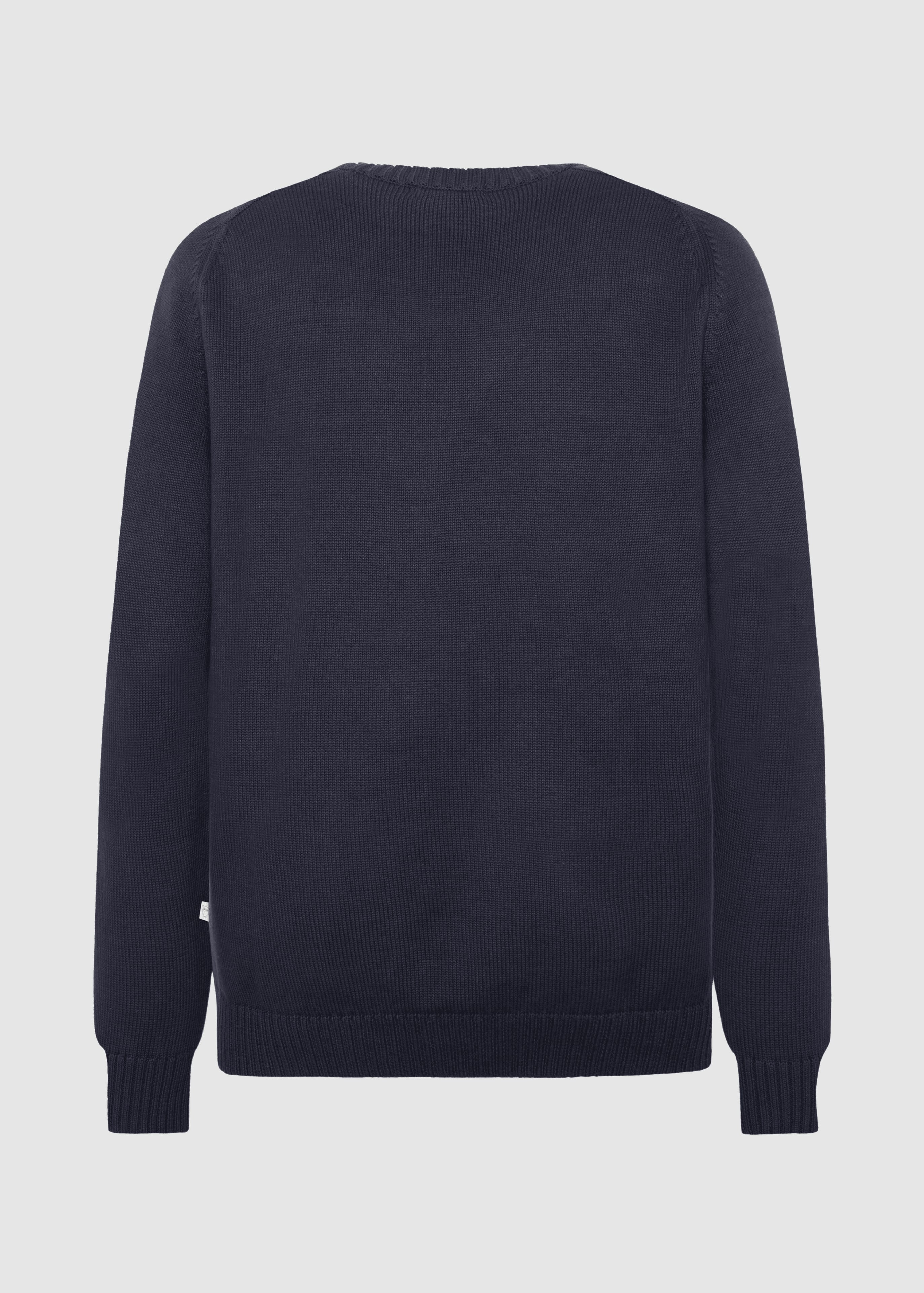knowledge-cotton-apparel-crew-neck-sweater-night-sky-2.jpeg Crew Neck Sweater Night Sky
