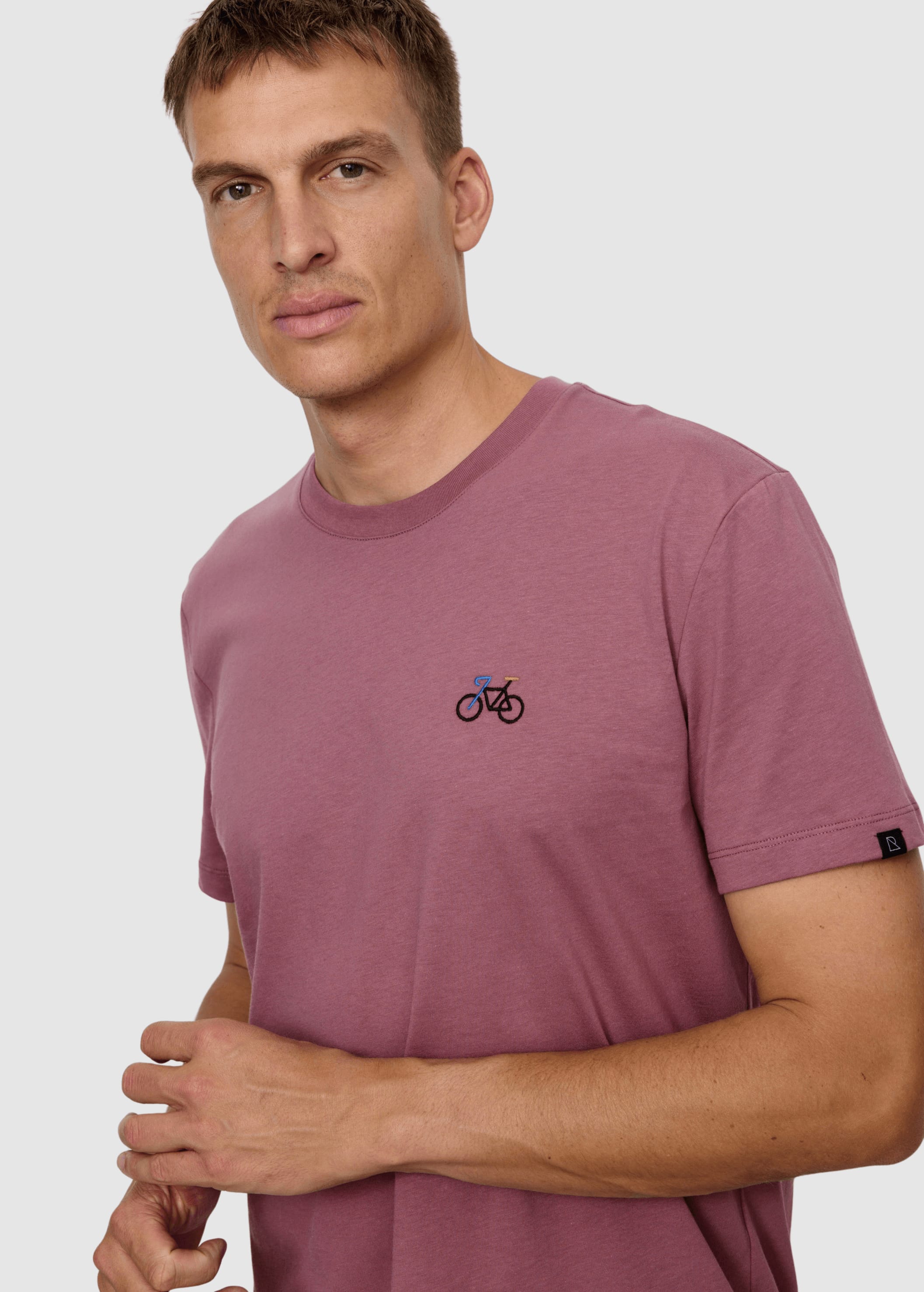 T-Shirt Agave Bike Dark Tulip T-Shirt Agave Bike Dark Tulip