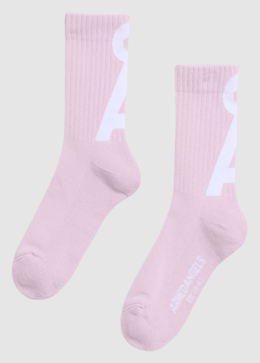 Saamus Short Socks W Pink Mist-Broken White Saamus Short Socks W Pink Mist-Broken White