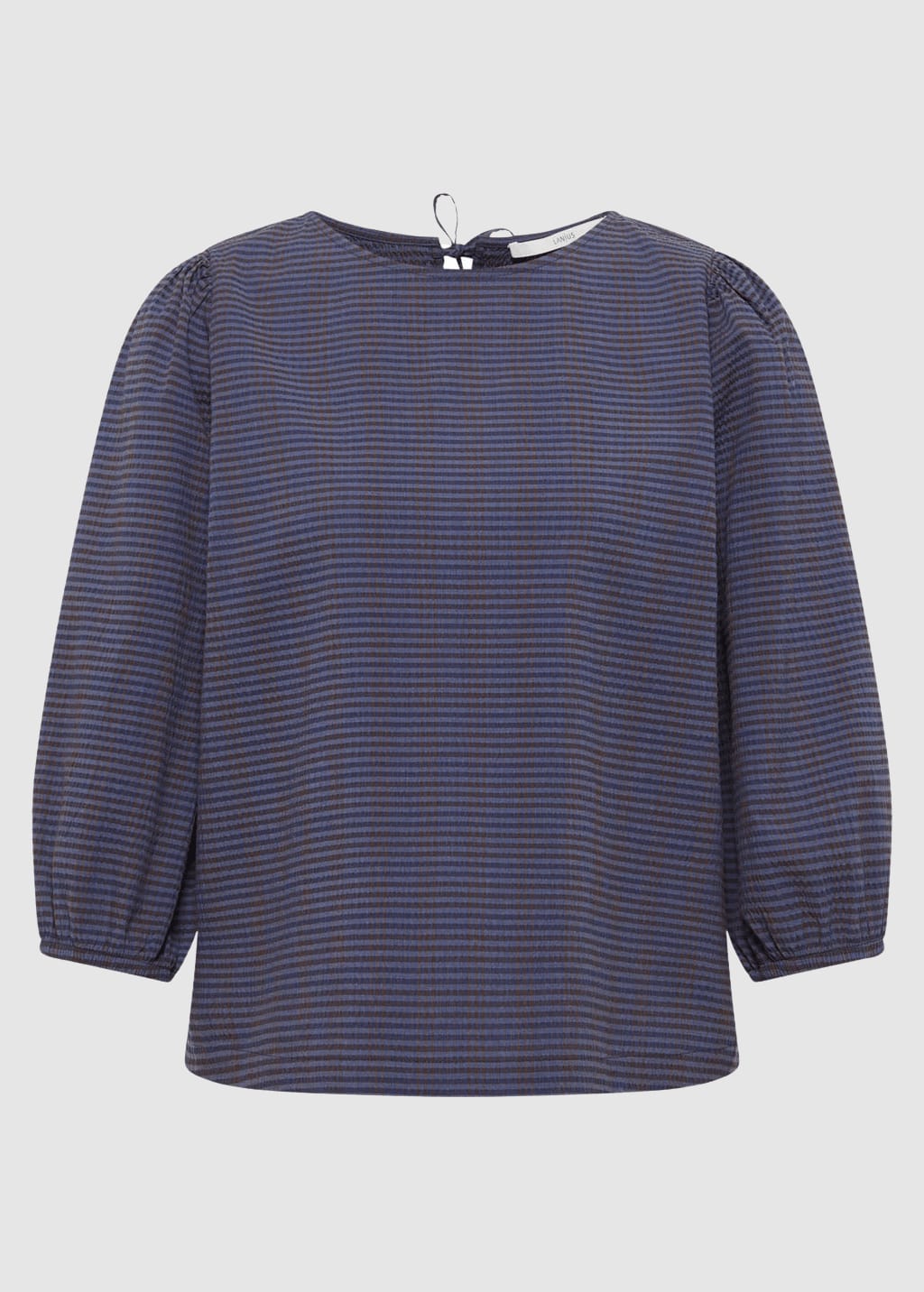 lanius-koeln-bluse-ocs-blue-brown-5.jpeg Bluse Ocs Blue / Brown
