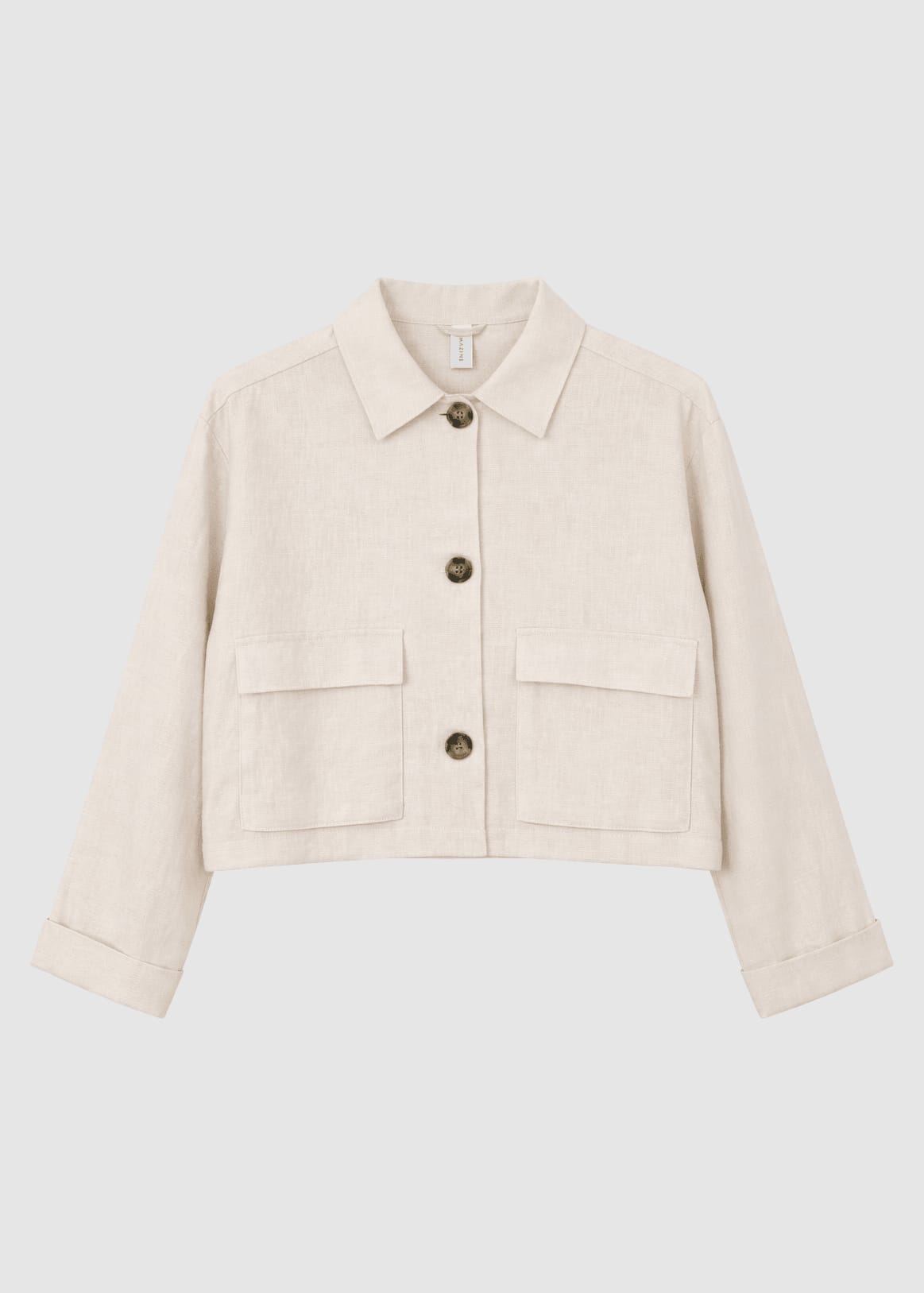 Short Linen Jacket Moon