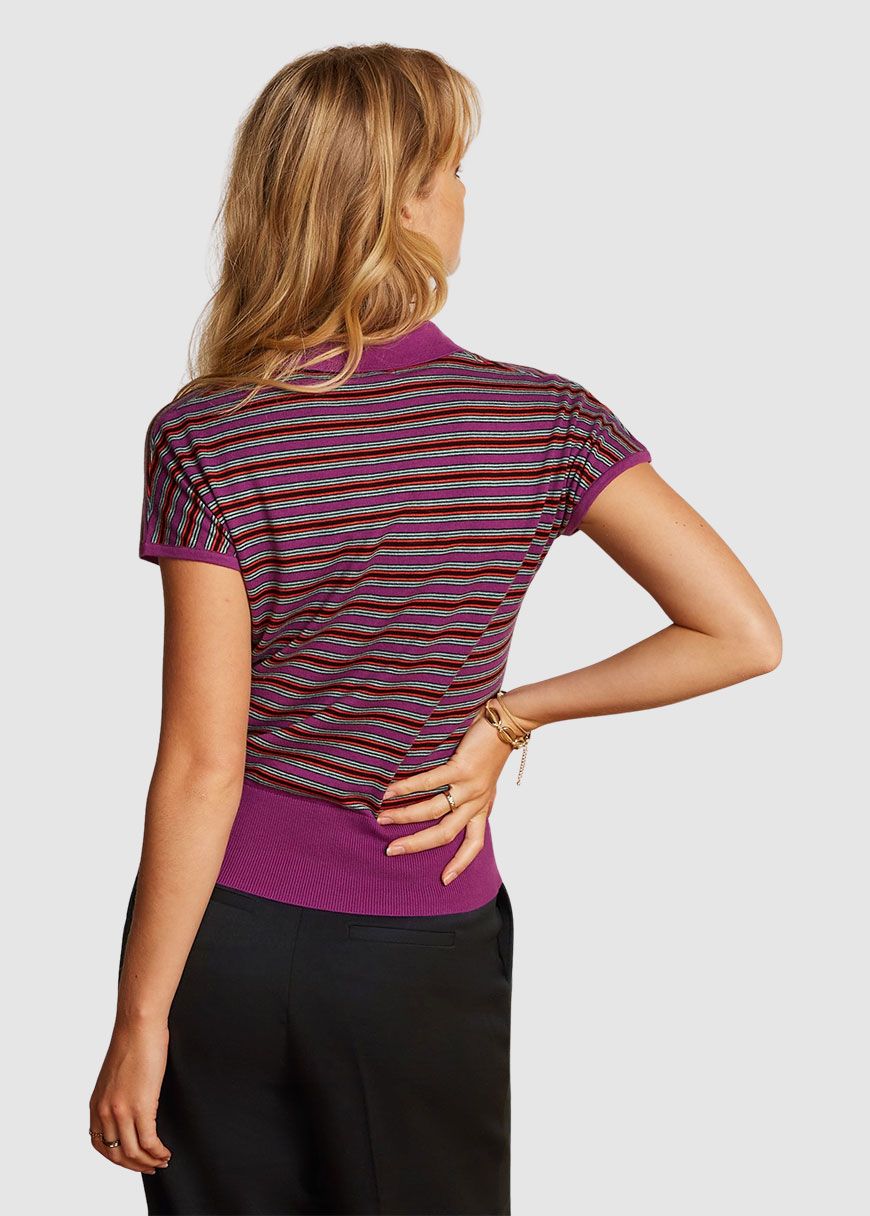 Ann Polo Top Bee Stripe Ann Polo Top Bee Stripe