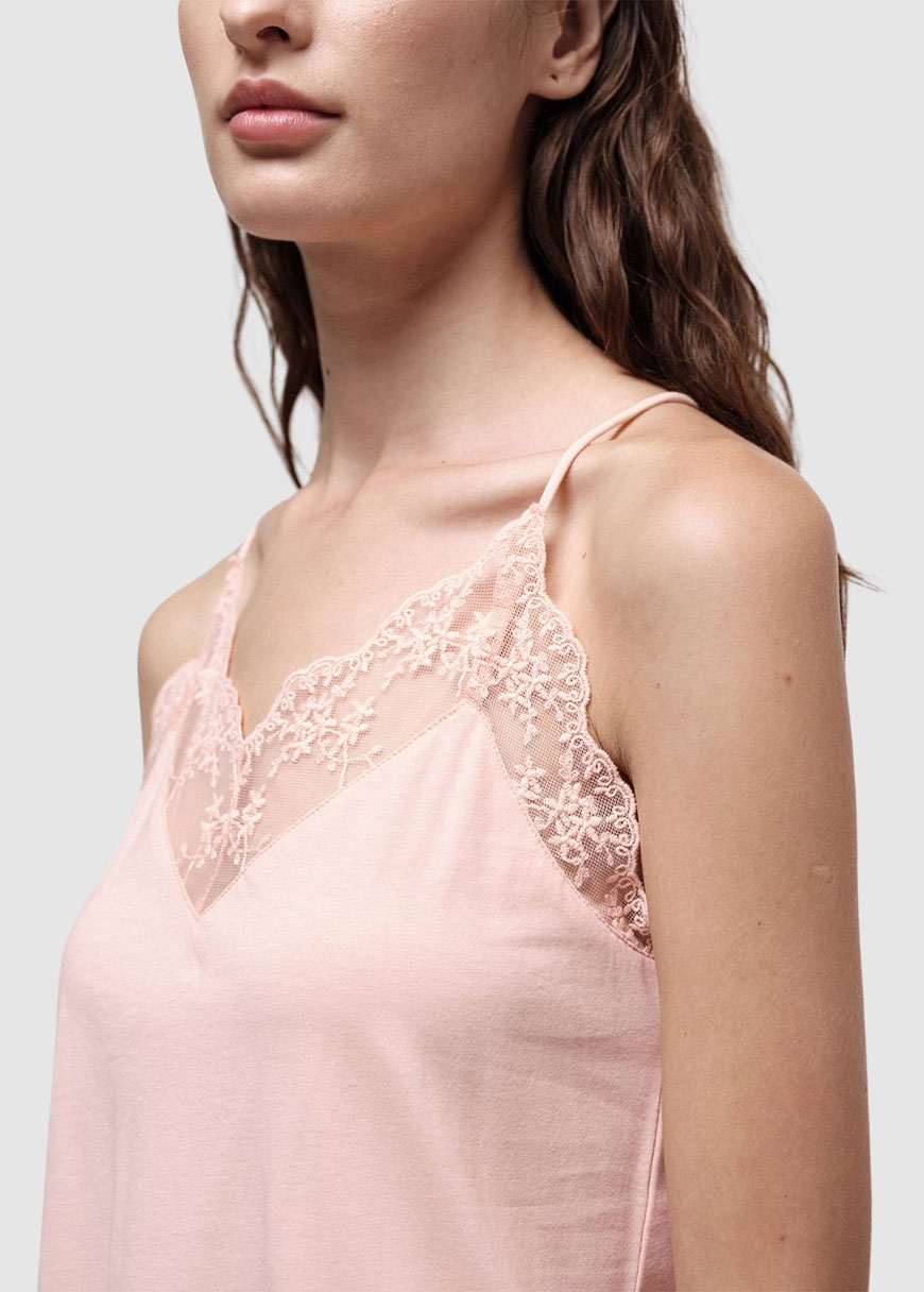 Top mit Spitze Top mit Spitze
