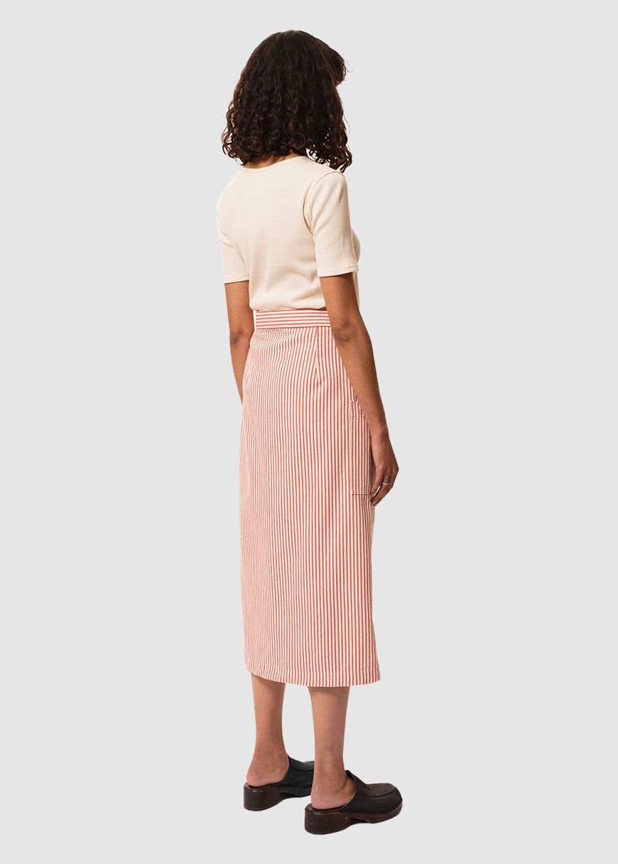 Irma Striped Denim Skirt Irma Striped Denim Skirt