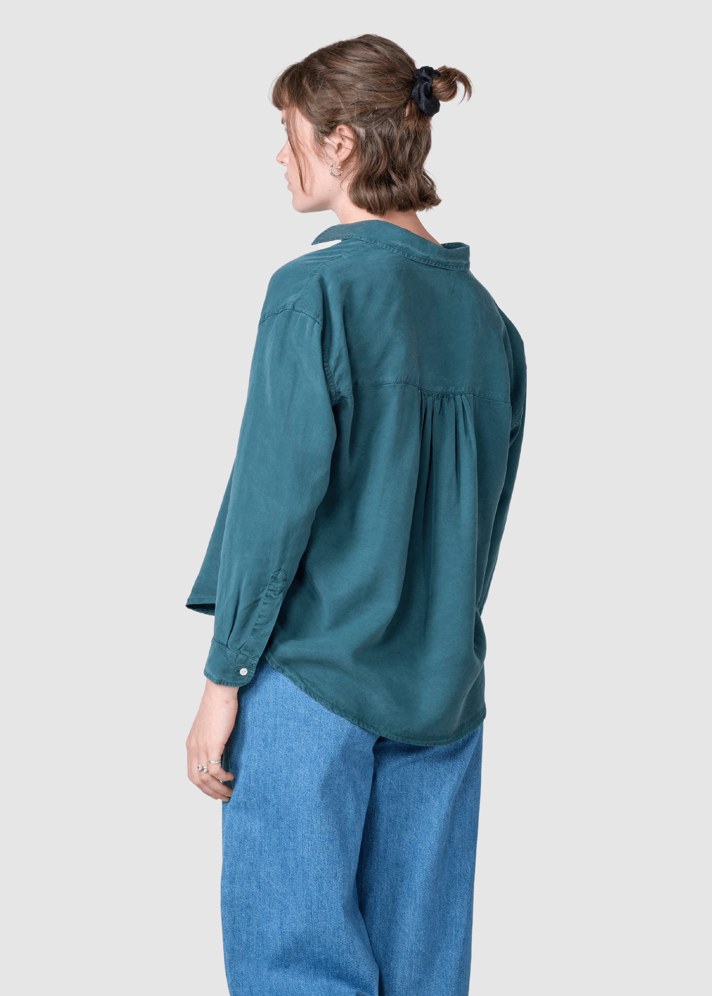 Ofelia Short Shirt Moss Green