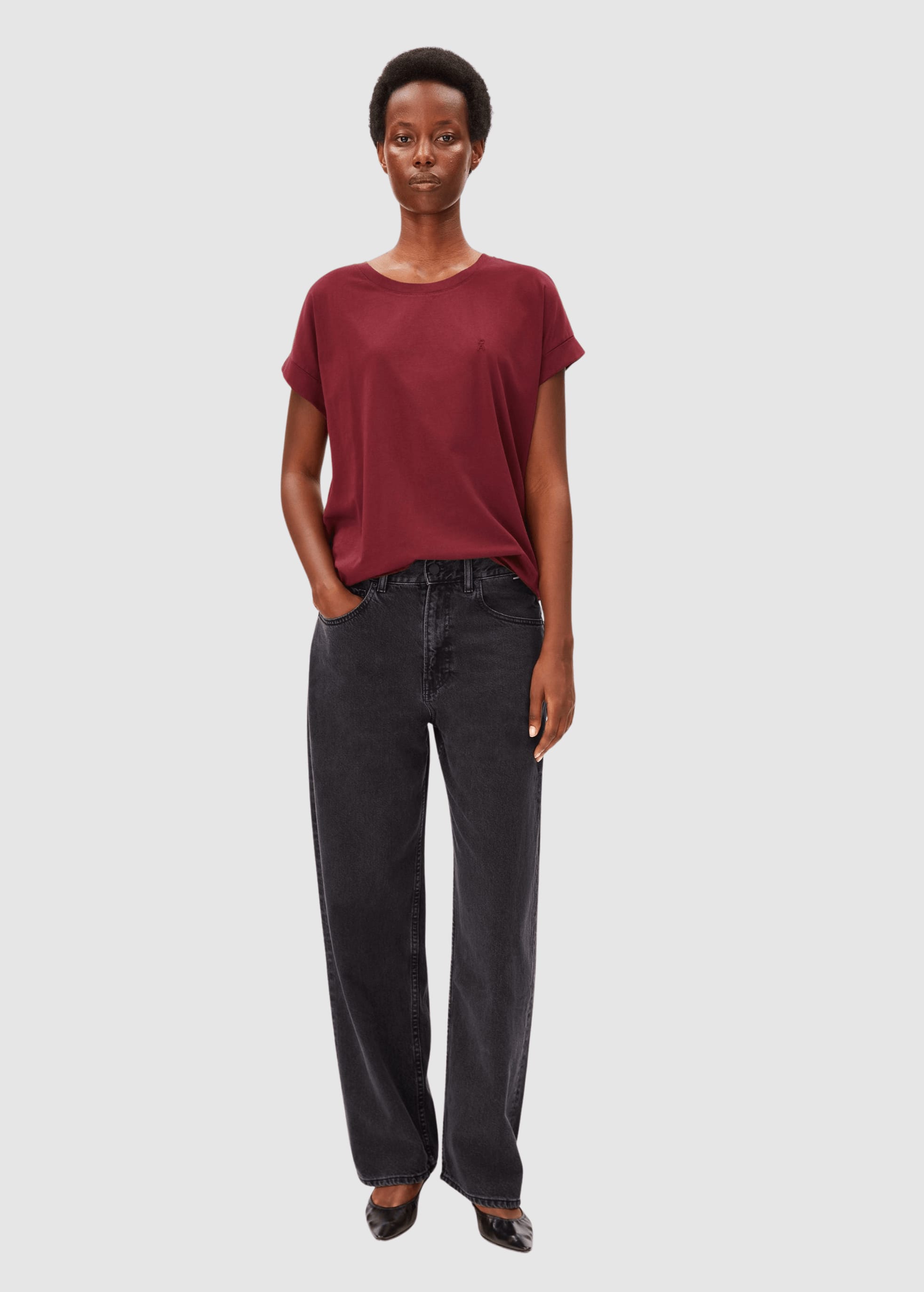 Idaara T-Shirt Velvet Red