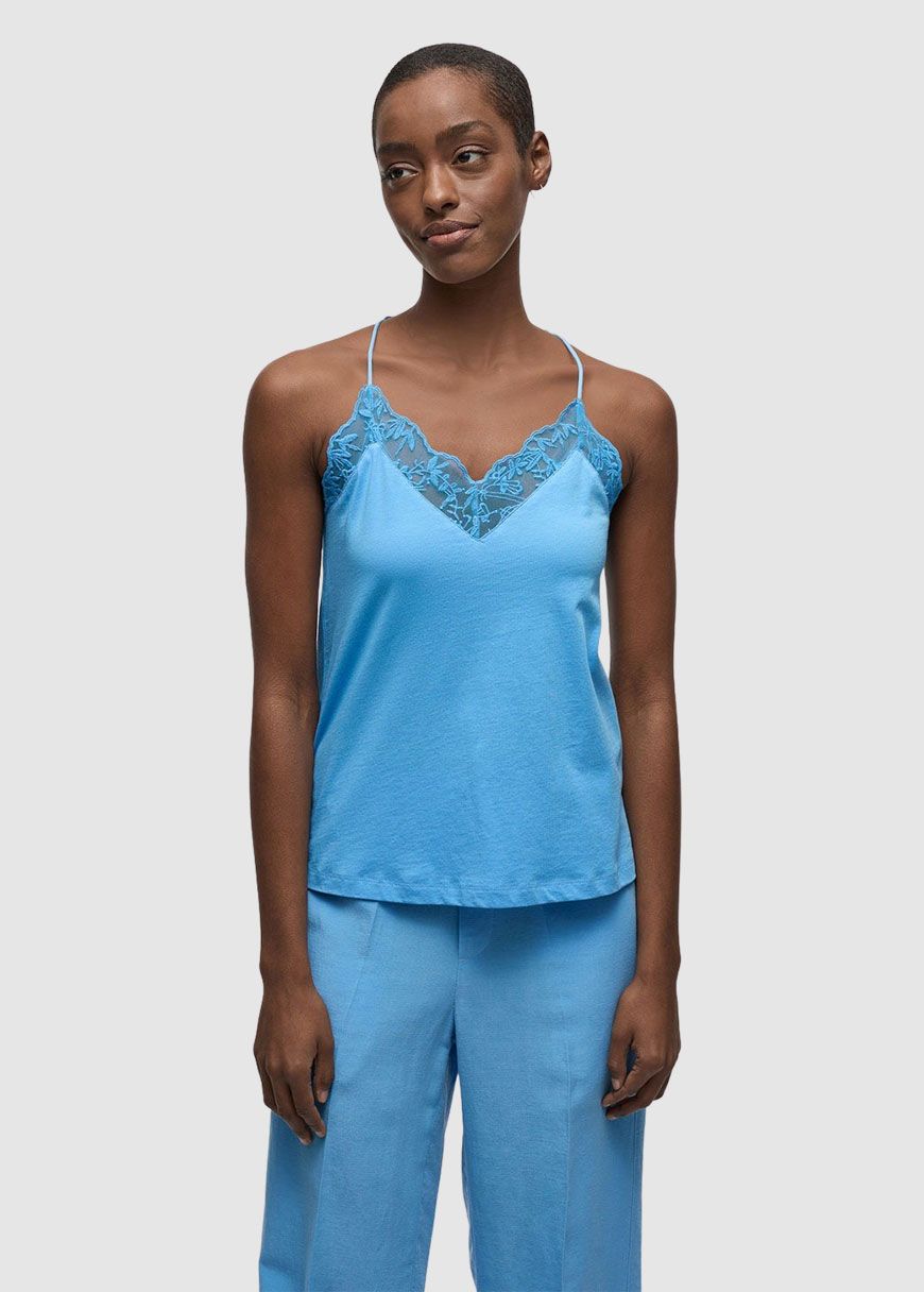 Top mit Spitze Top mit Spitze