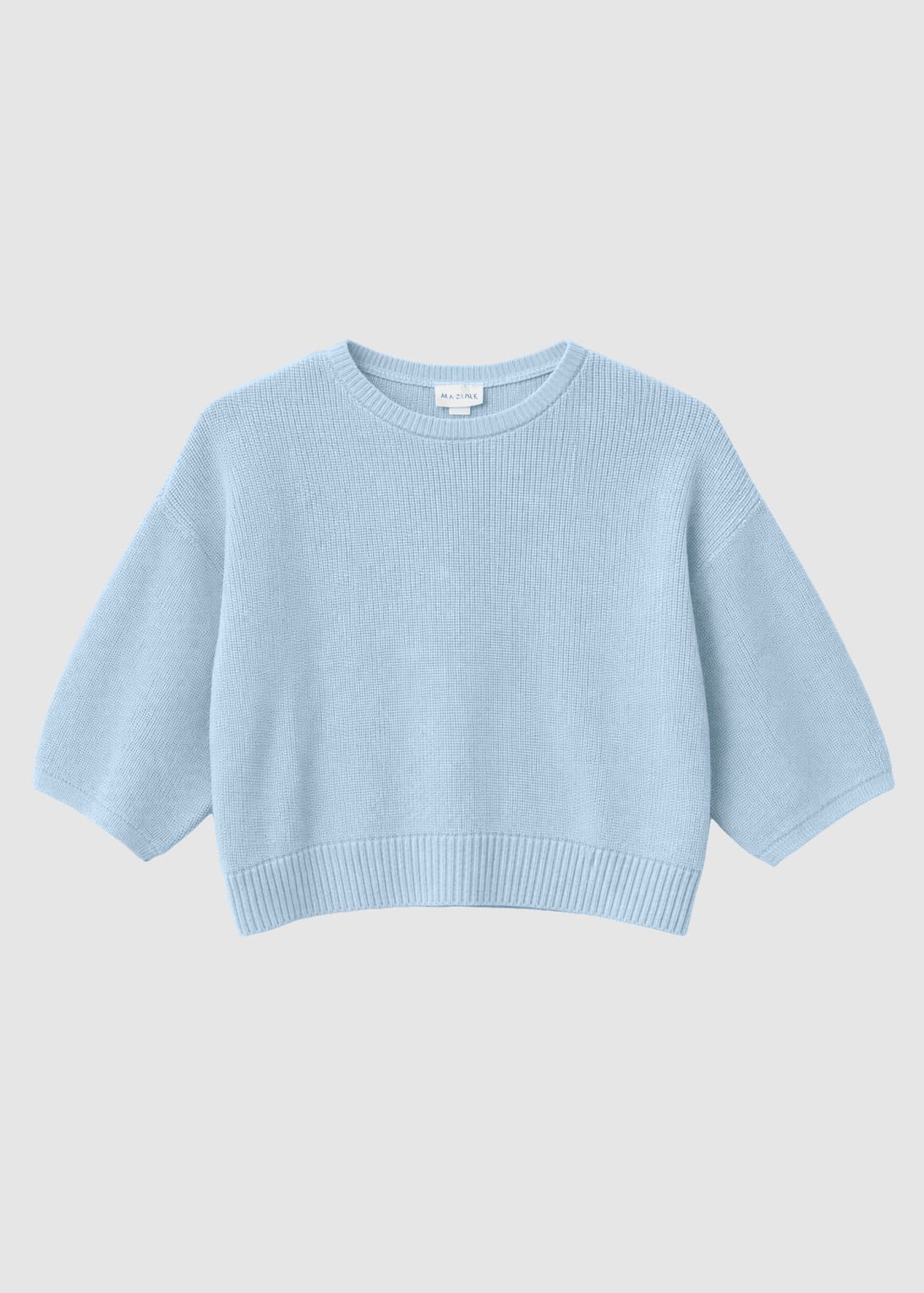 Half Sleeve Knit Jumper Dream Blue Half Sleeve Knit Jumper Dream Blue