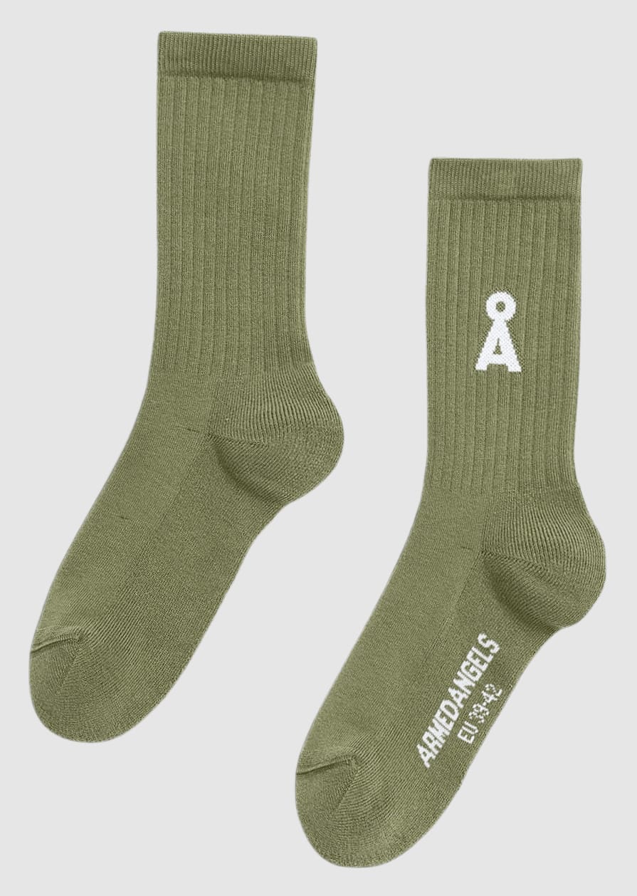 Saamus Bold Socks W Fatigue Green Saamus Bold Socks W Fatigue Green