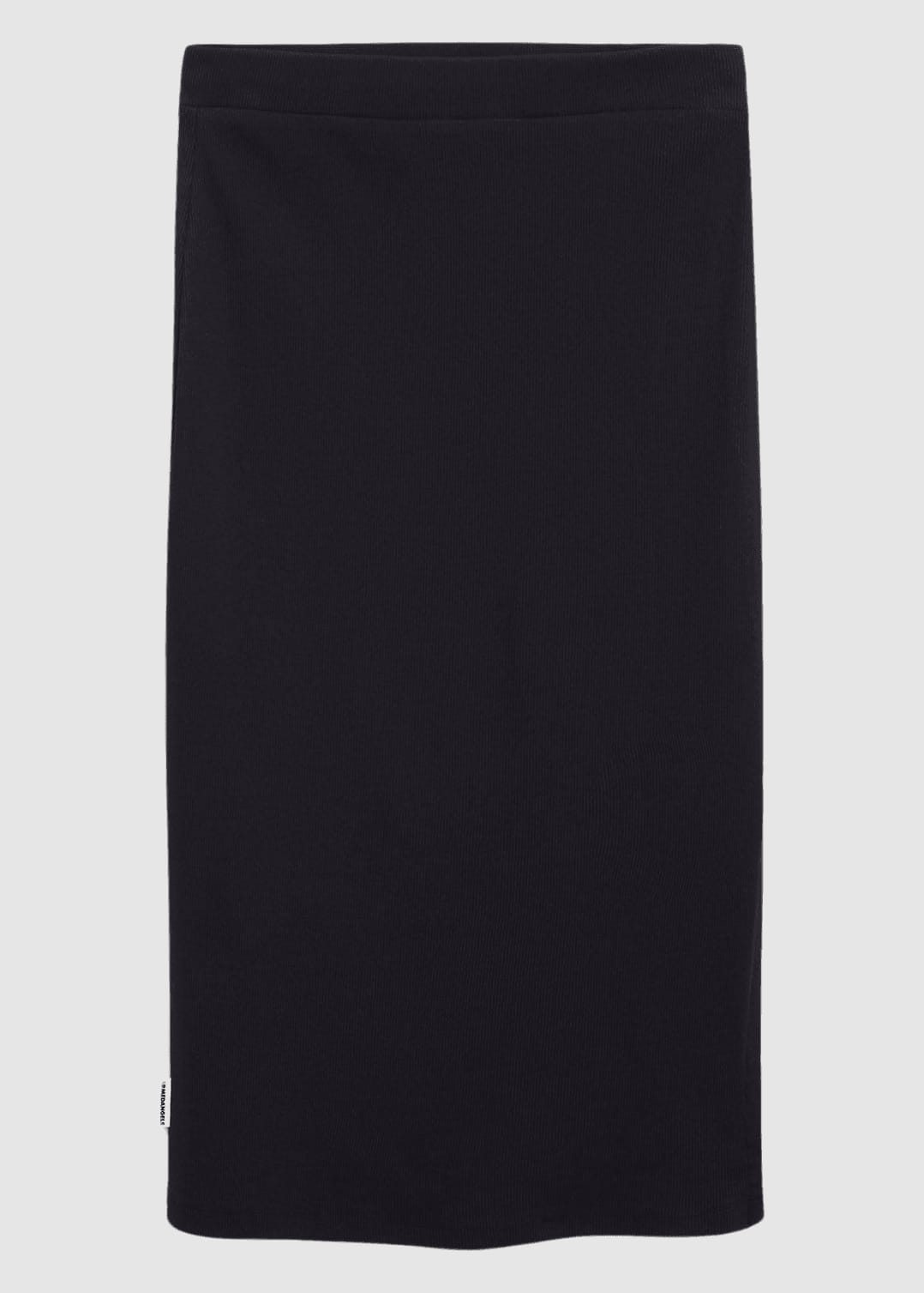 Azitaa Rib Midi Skirt Black Azitaa Rib Midi Skirt Black