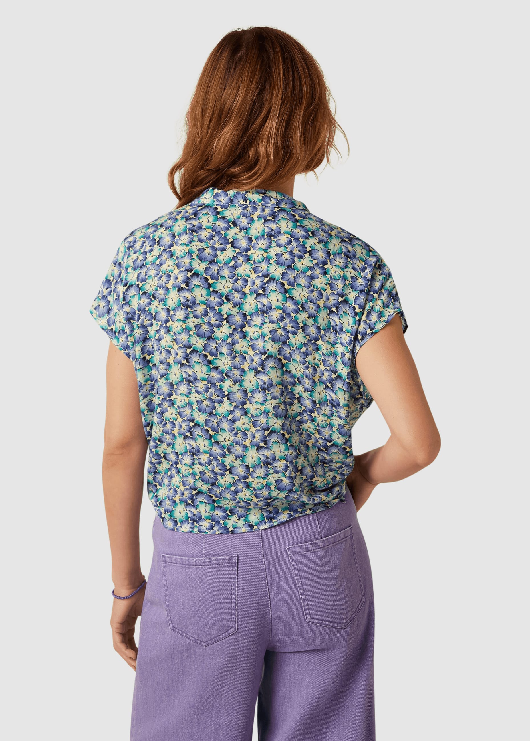 Keeva Blouse Azores Beacon Blue