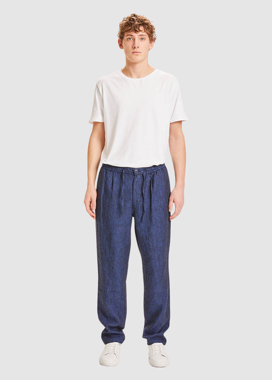 Fig Loose Linen Pant