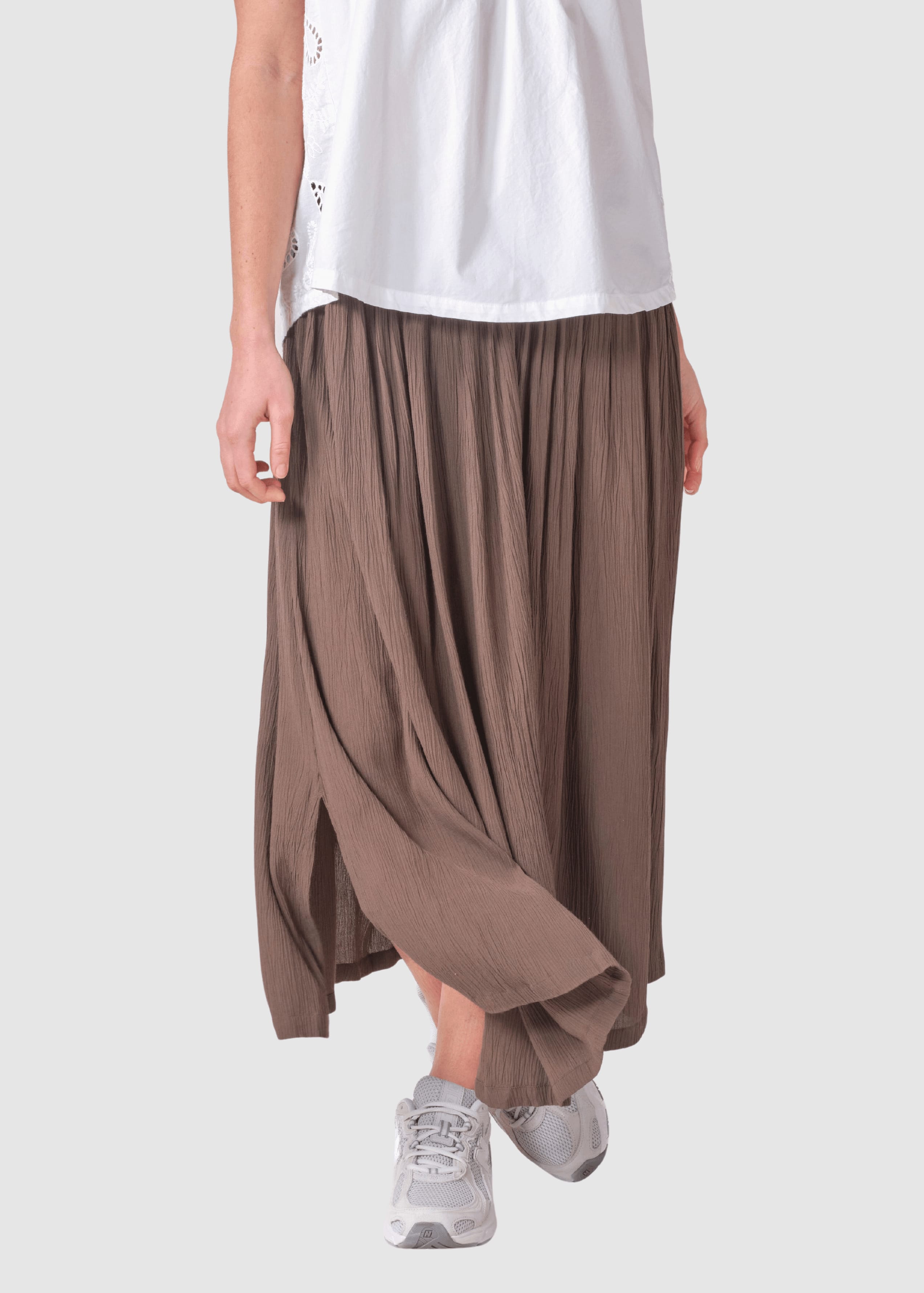 Jade Skirt Taupe Jade Skirt Taupe