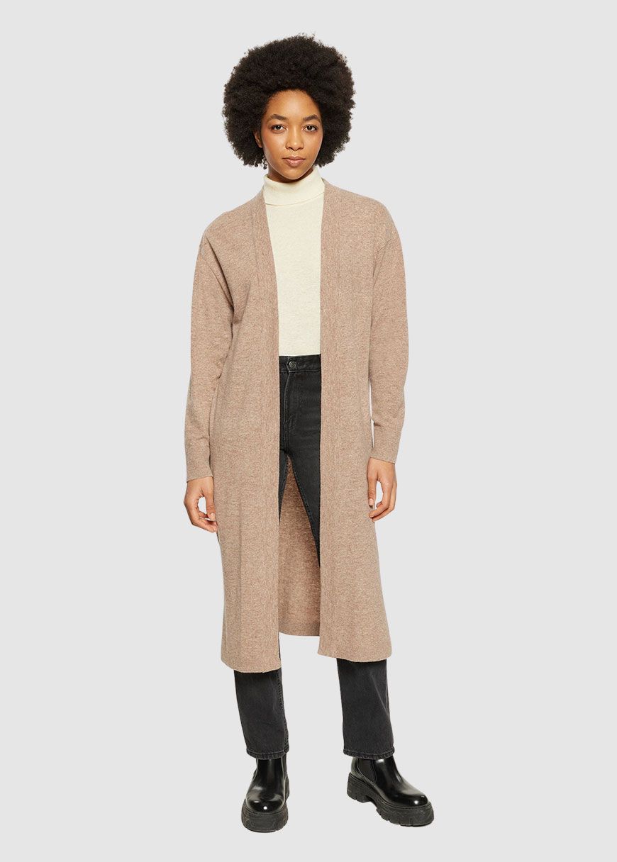 Lambswool Long Cardigan Lambswool Long Cardigan
