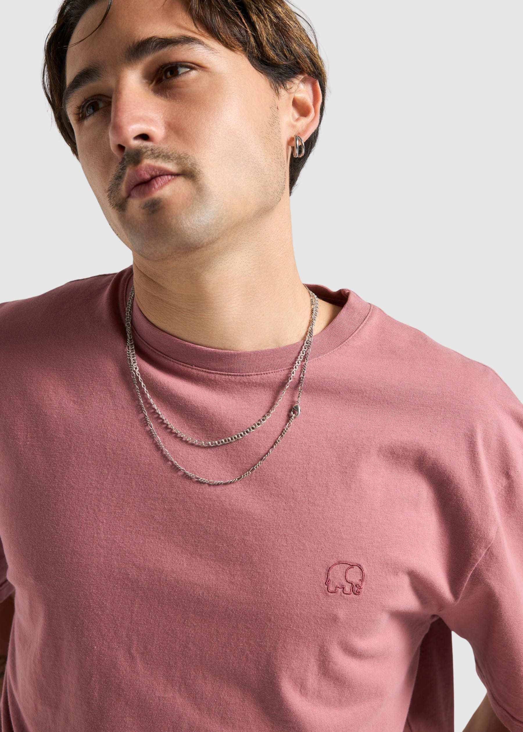 Essential Sunwashed T-Shirt Deco Rose Red Essential Sunwashed T-Shirt Deco Rose Red
