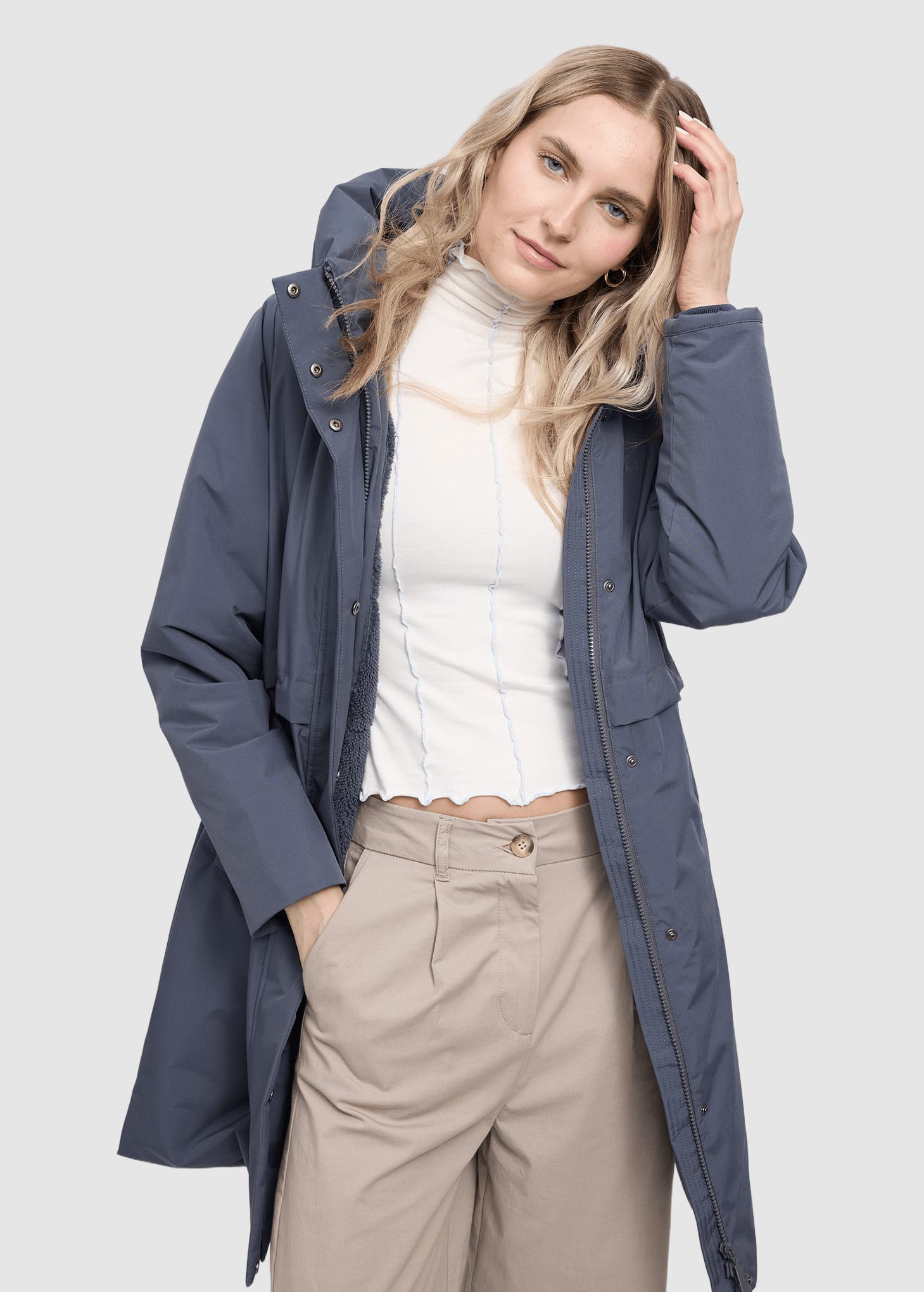 Basic Padded Parka Night Flight