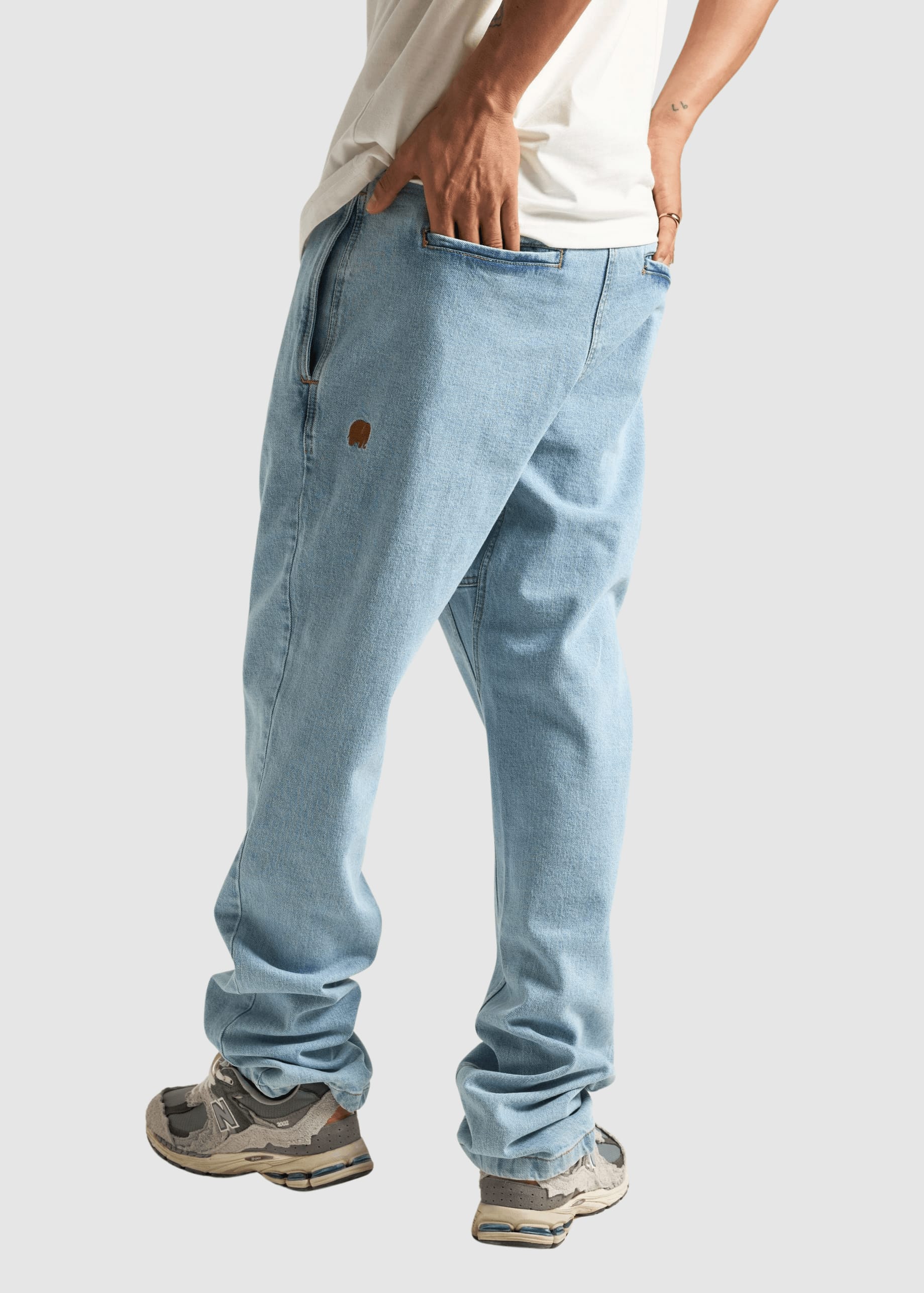 trendsplant-recycled-denim-climber-pant-light-wash-blue-2.jpeg Recycled Denim Climber Pant Light Wash Blue