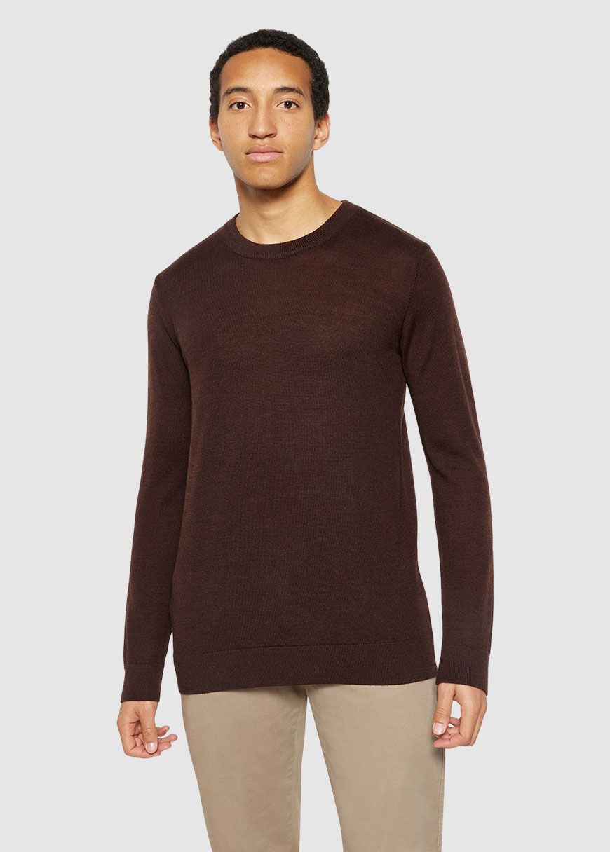 Regular Merino Knit Crew Neck Regular Merino Knit Crew Neck