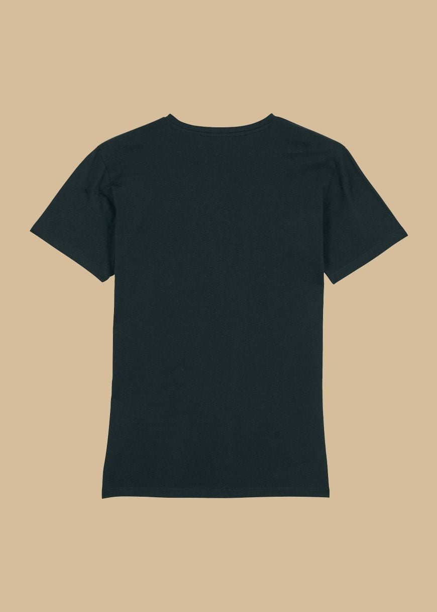 GXB-STTM562-BLACK-06.jpg V-Neck T-Shirt Man Black