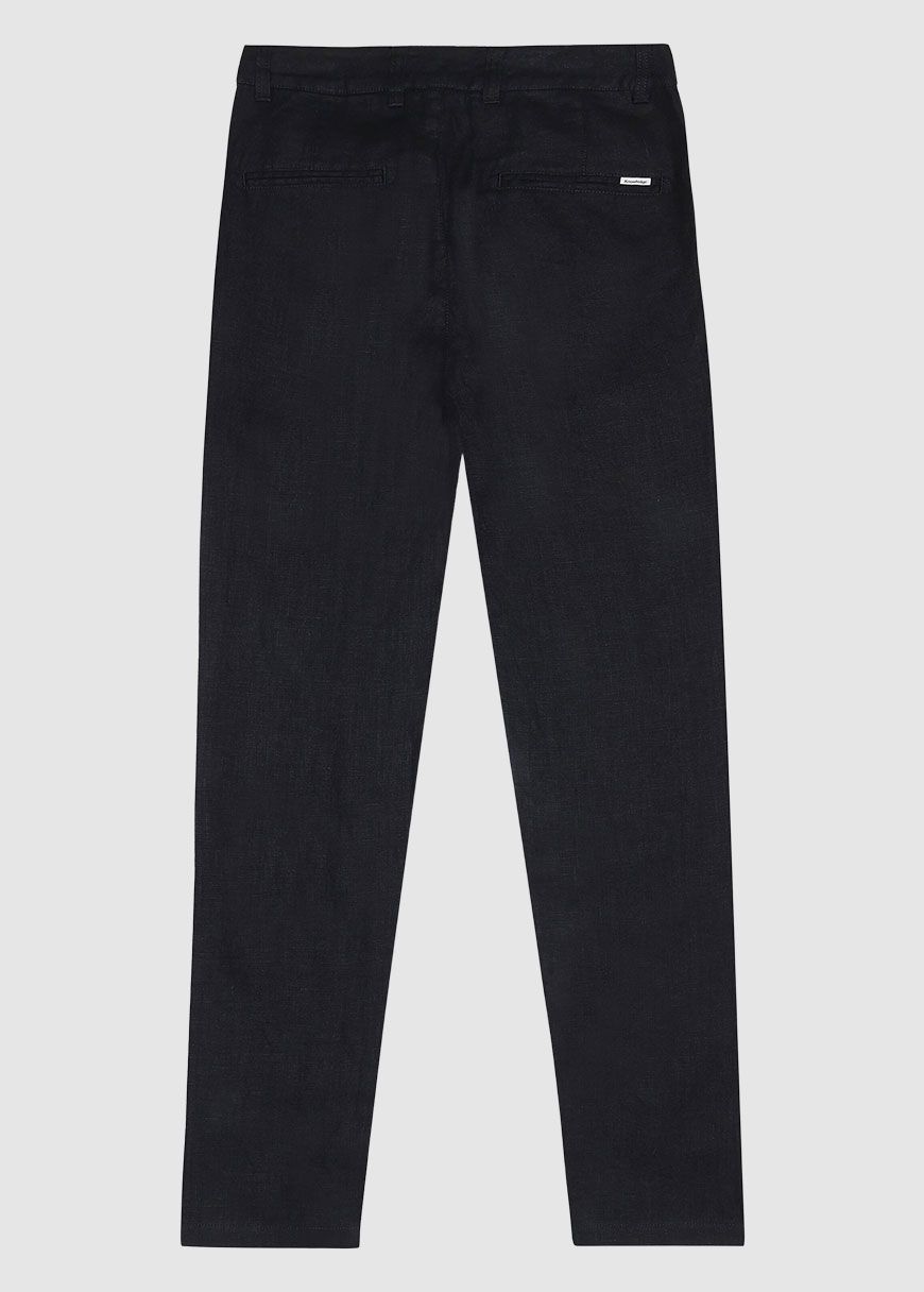 knowledge_cotton_apparel_calla_tapered_mid_rise_linen_pants_SS_25_KCA_2070067_1300_Black_Jet_5_52fccf27ee Calla Tapered Mid-Rise Linen Pants