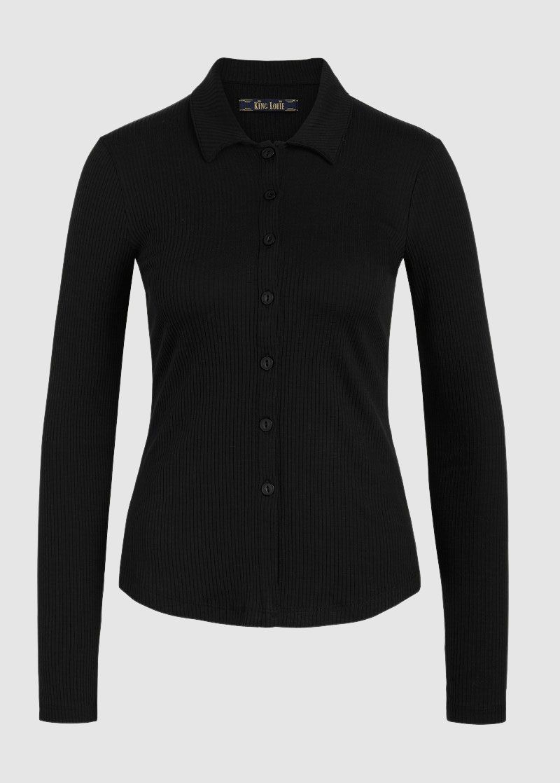 Blouse Uni Rib Tencel Blouse Uni Rib Tencel