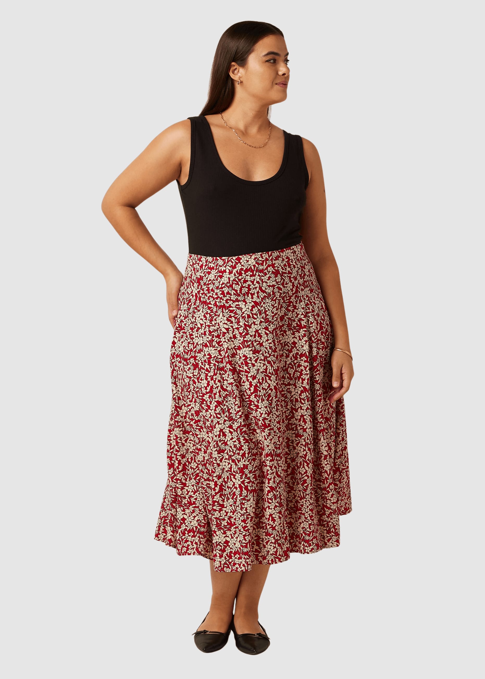 Laia Skirt Paradis Chili Red