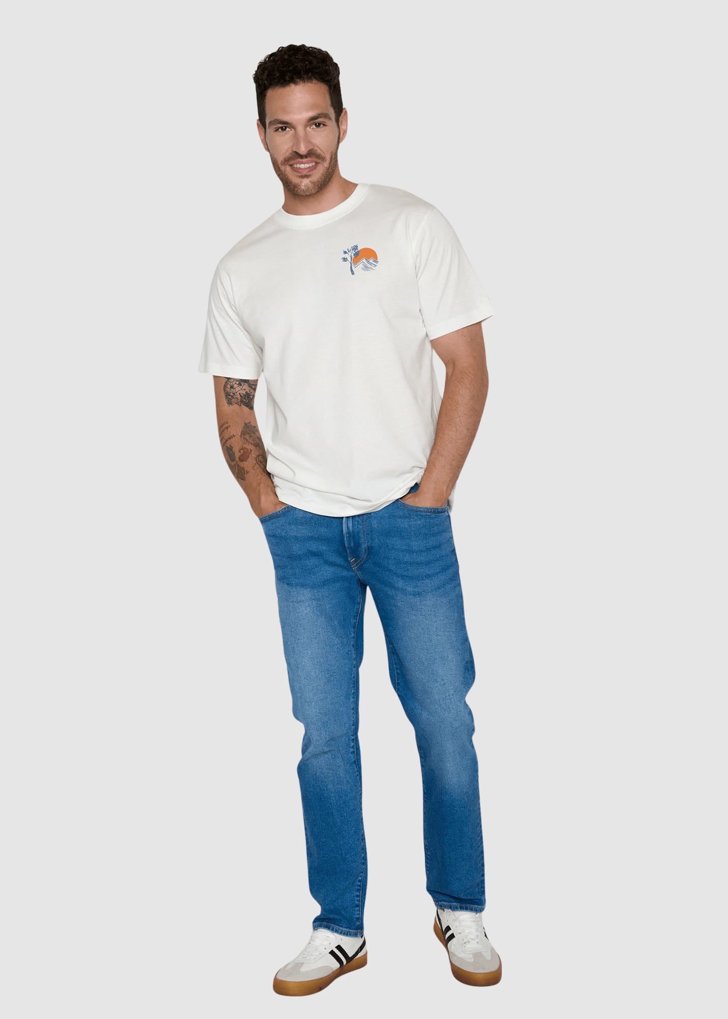 Embrace Nature Fusion T-Shirt Moonstone Embrace Nature Fusion T-Shirt Moonstone