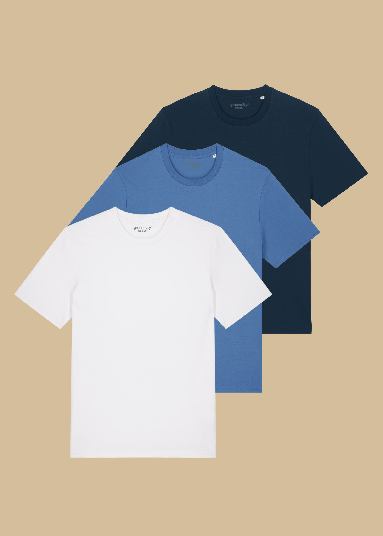 Classic T-Shirt Man 3er Pack Mix 6