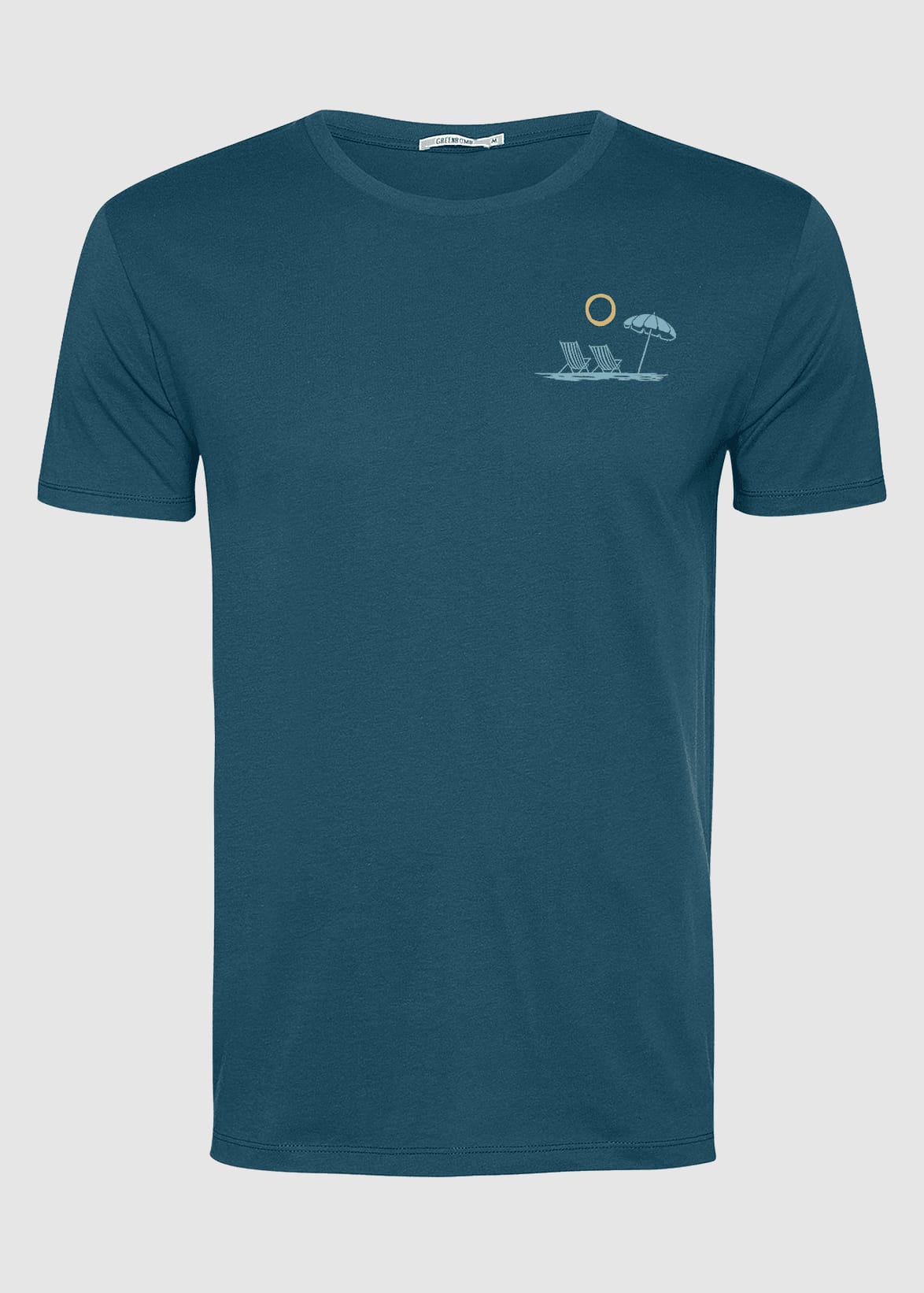 Beach View Guide T-Shirt Blue Stone Beach View Guide T-Shirt Blue Stone