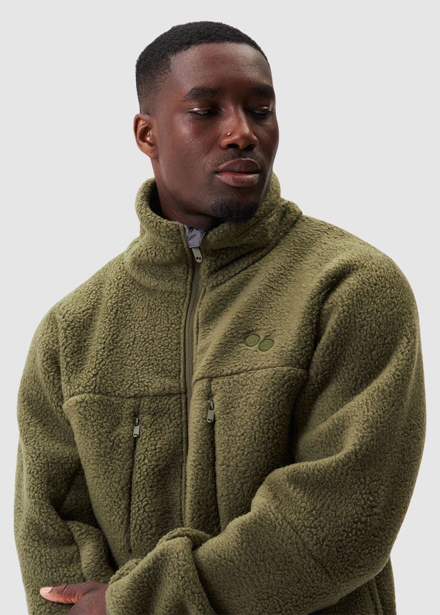 pinqponq_fleece_jacket_men_AW_25_PP_PPC_FLE_001_Eternal_Olive_3_4973991c1e Fleece Jacket Men