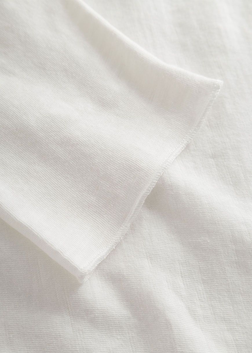 Slub Long Sleeved Tee