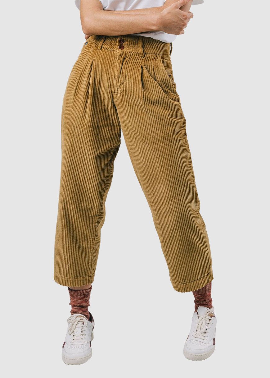 Corduroy Pleated Pant
