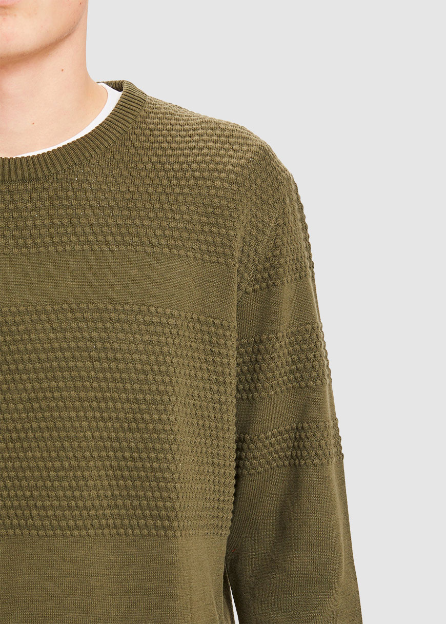 Field Bobble Knit Crew Neck Field Bobble Knit Crew Neck