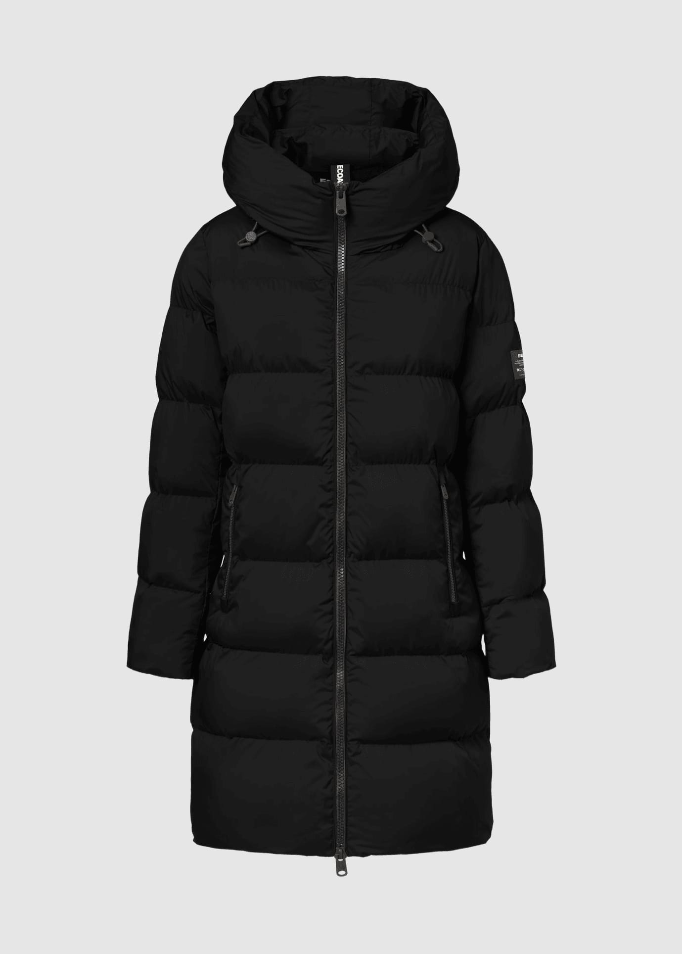 ecoalf-manlie-jacket-woman-black-1.jpeg Manlie Jacket Woman Black