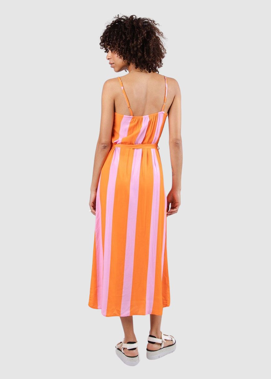 Color Block Strap Dress