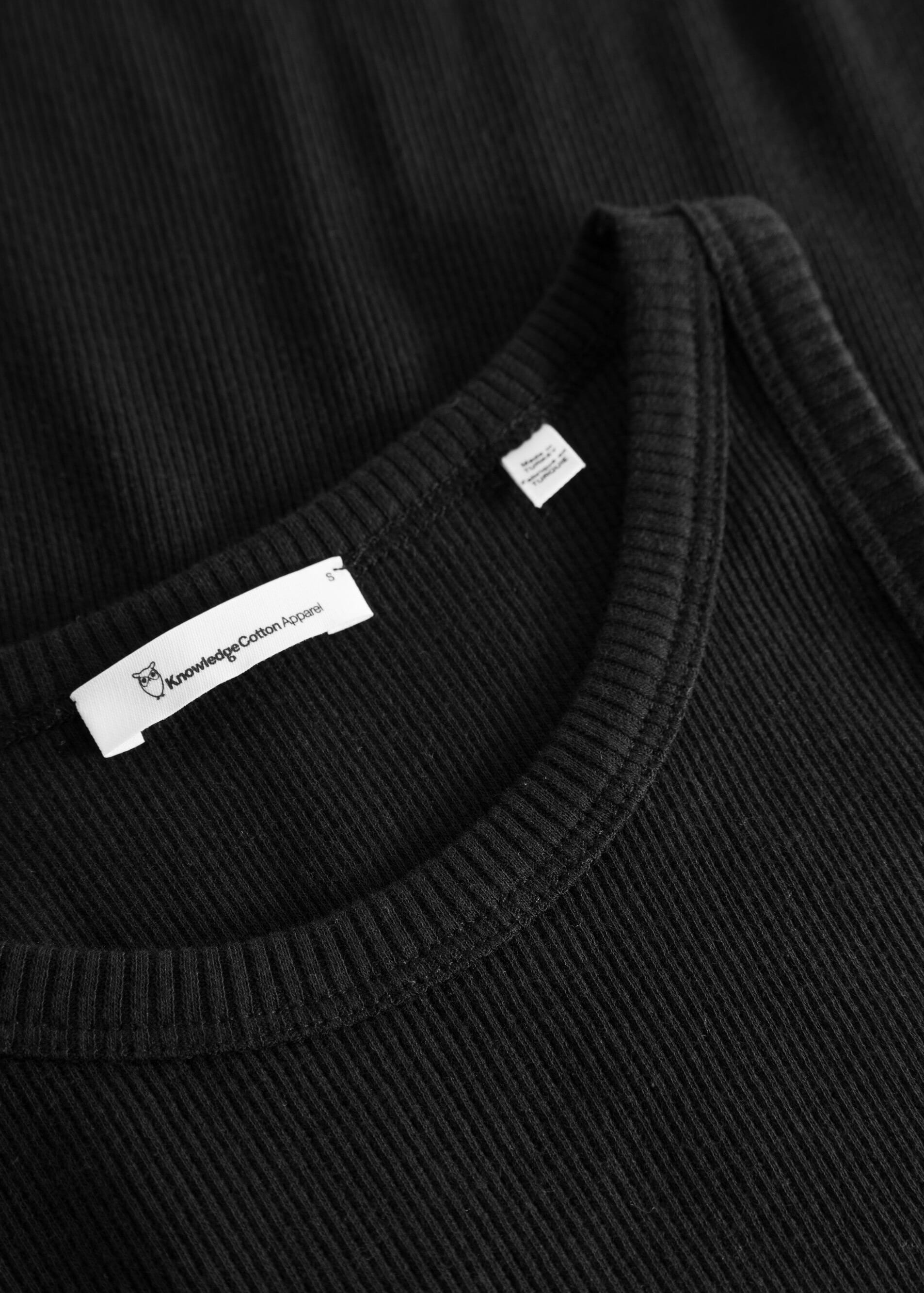 Rib Racer Top Black Jet