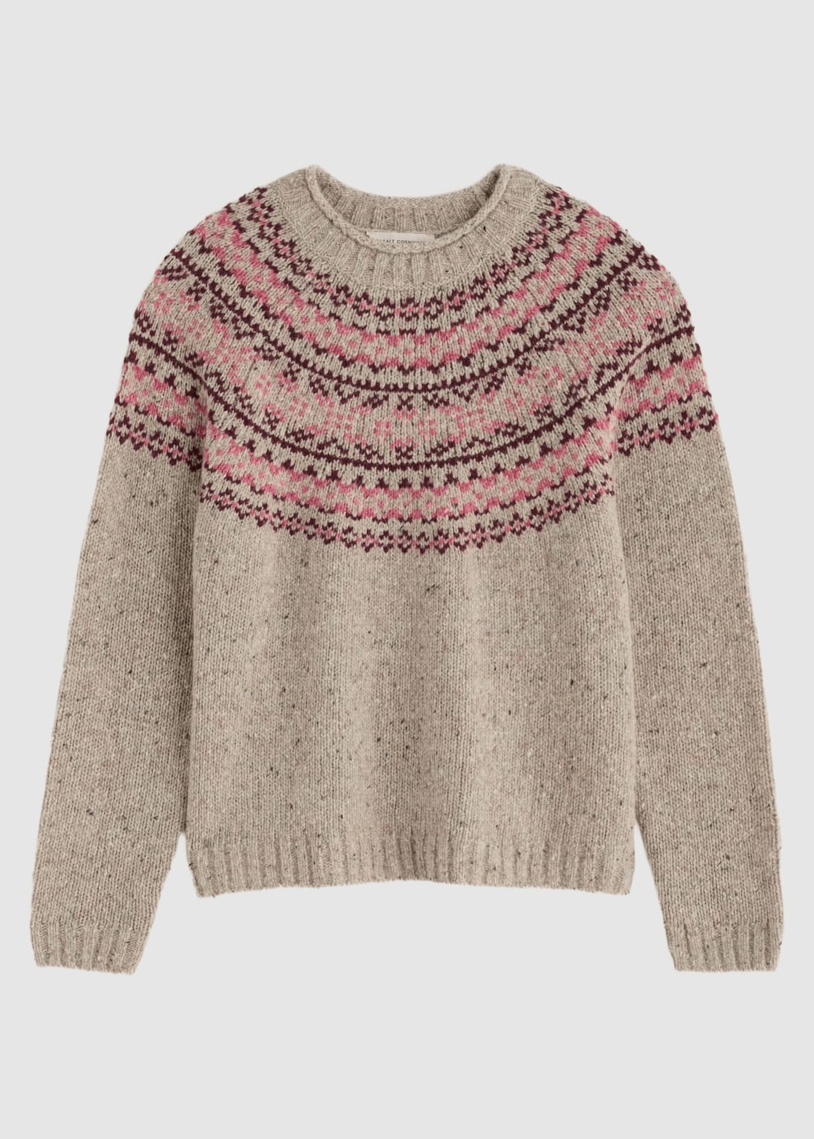 seasalt-cornwall-port-kinnis-jumper-merino-shingle-bay-dark-rose-mix-6.jpeg Port Kinnis Jumper Merino Shingle Bay Dark Rose Mix
