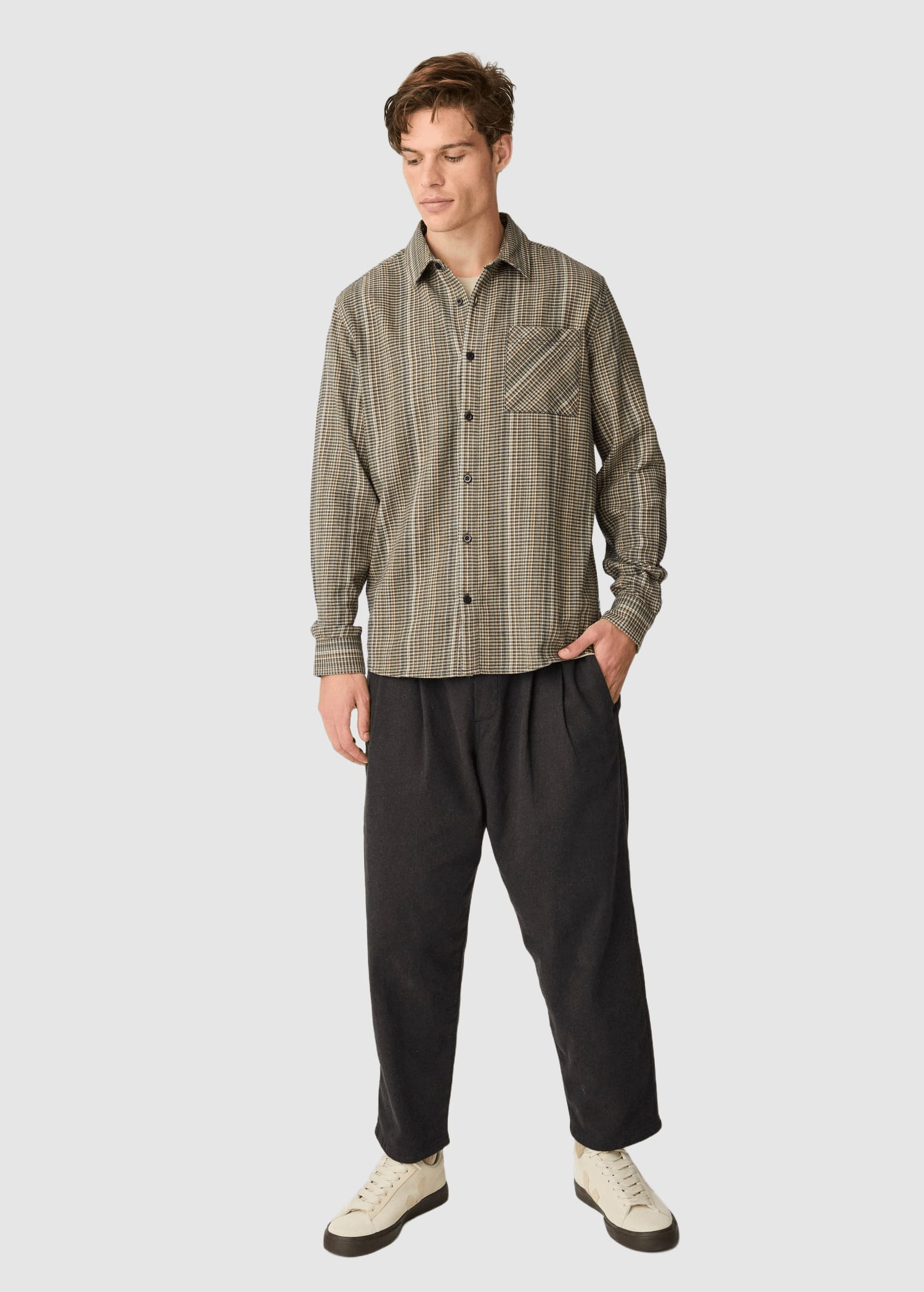 knowledge-cotton-apparel-dune-regular-check-shirt-multi-check-7.jpeg Dune Regular Check Shirt Multi Check