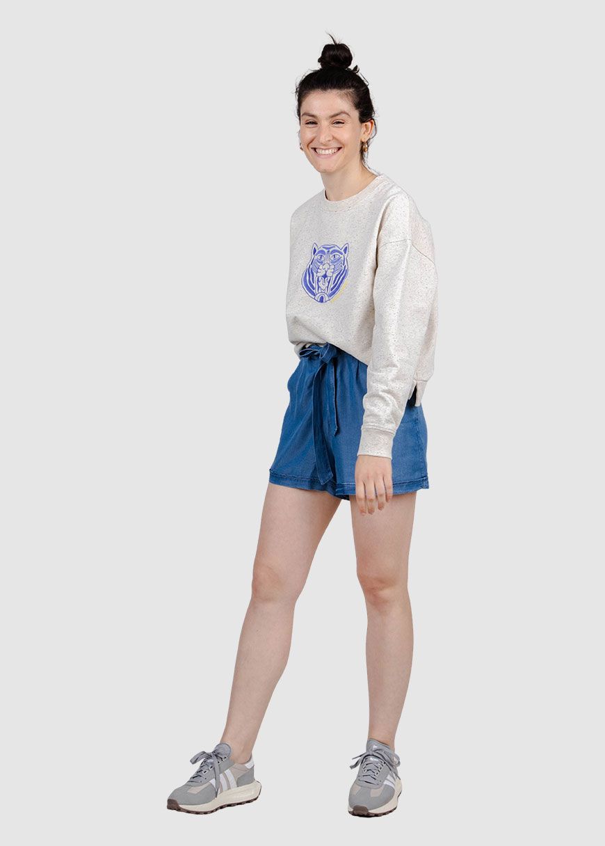 Tiger Rounded Sweatshirt