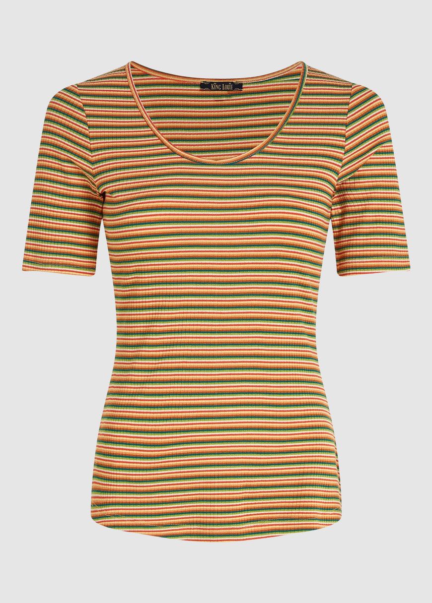 Carice Top Boxy Stripe Carice Top Boxy Stripe