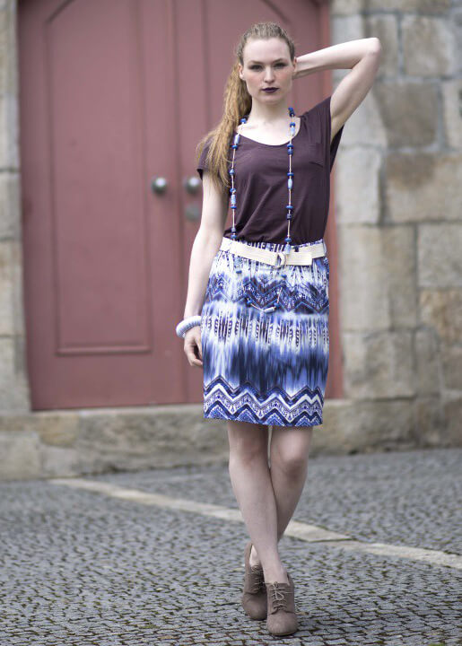 Ethno Skirt Marine Ethno Skirt Marine