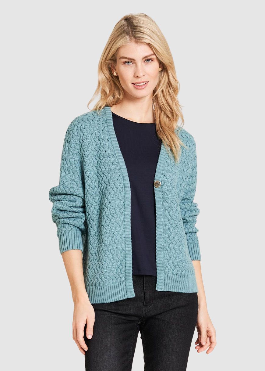 Lässige Strickjacke