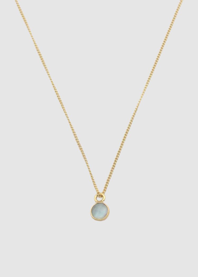 Kette Briolette Azur
