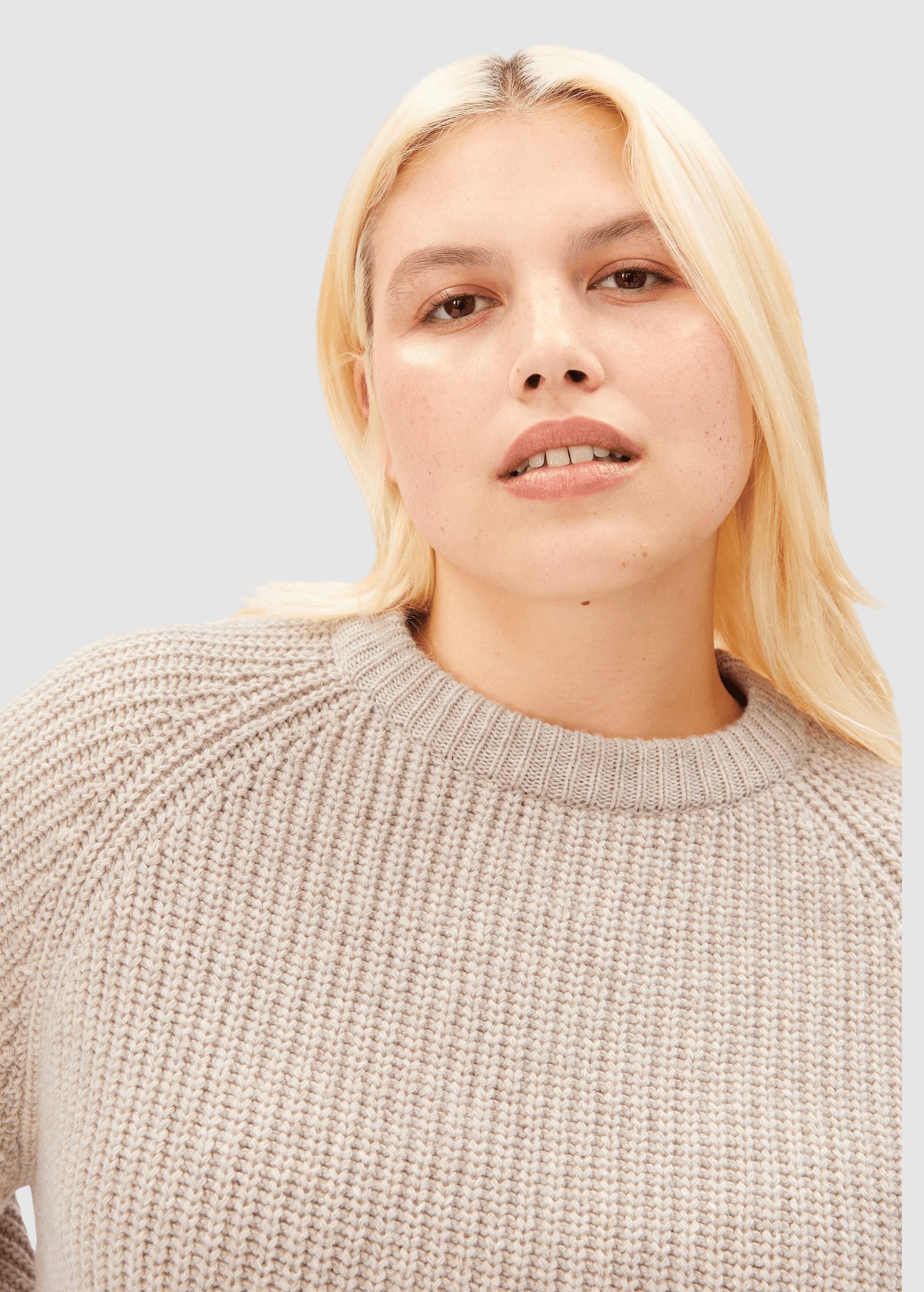 armedangels-rib-knit-sweater-honey-melange-3.jpeg Rib Knit Sweater Honey Melange