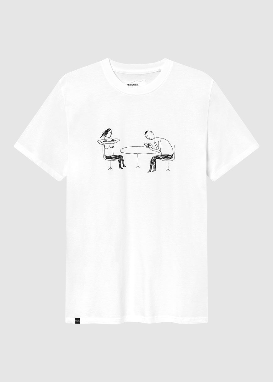dedicated_t_shirt_stockholm_phoney_date_SS_25_DED_22511_White_2_bb6a396045 T-Shirt Stockholm Phoney Date