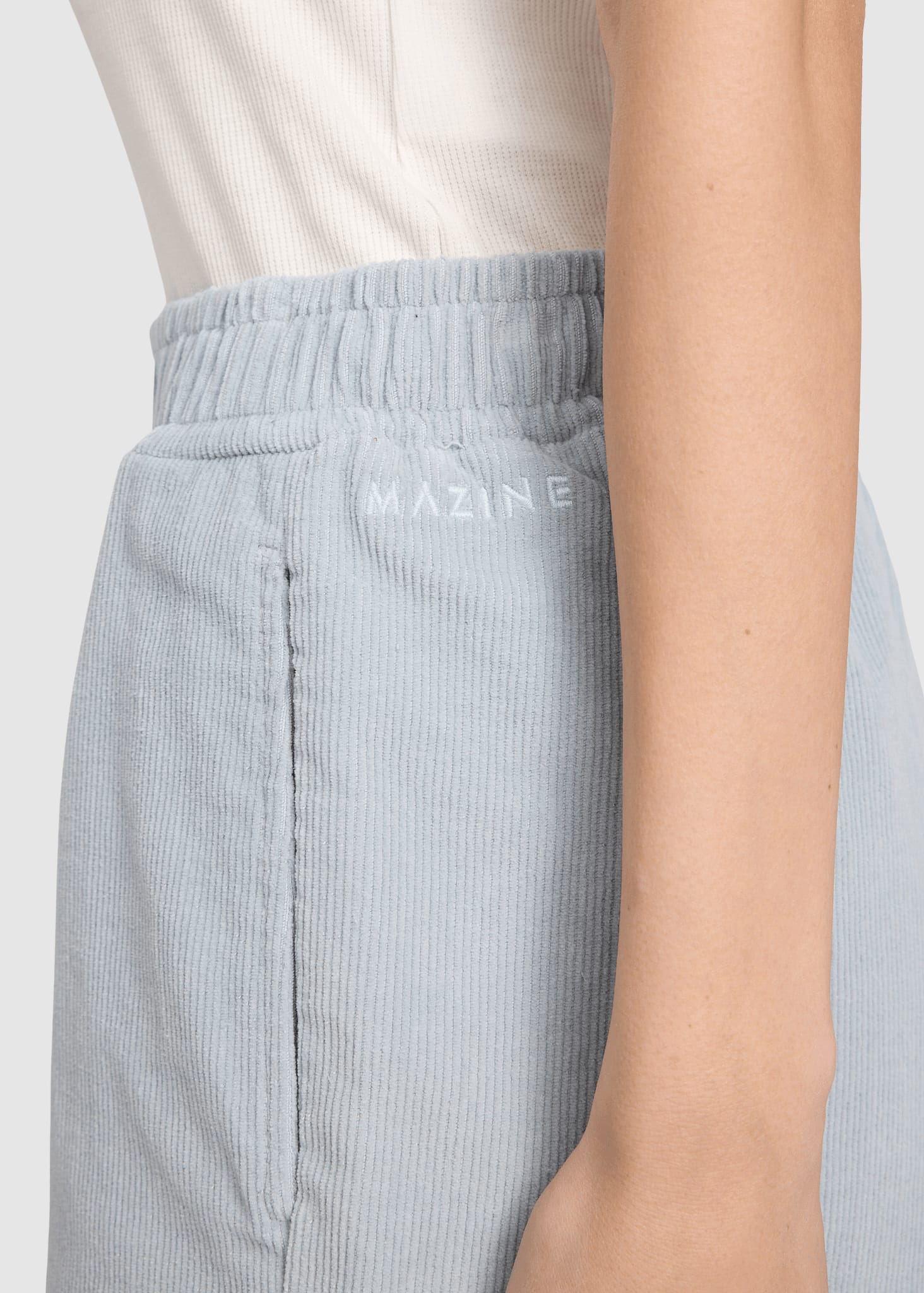 Corduroy Shorts Pearl Blue