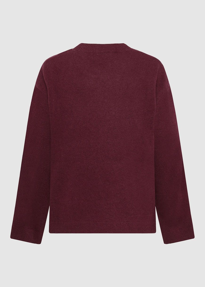 knowledge_cotton_apparel_lambswool_crew_neck_knit_AW_25_KCA_2080090_1281_Fig_2_a60a5367a0 Lambswool Crew Neck Knit
