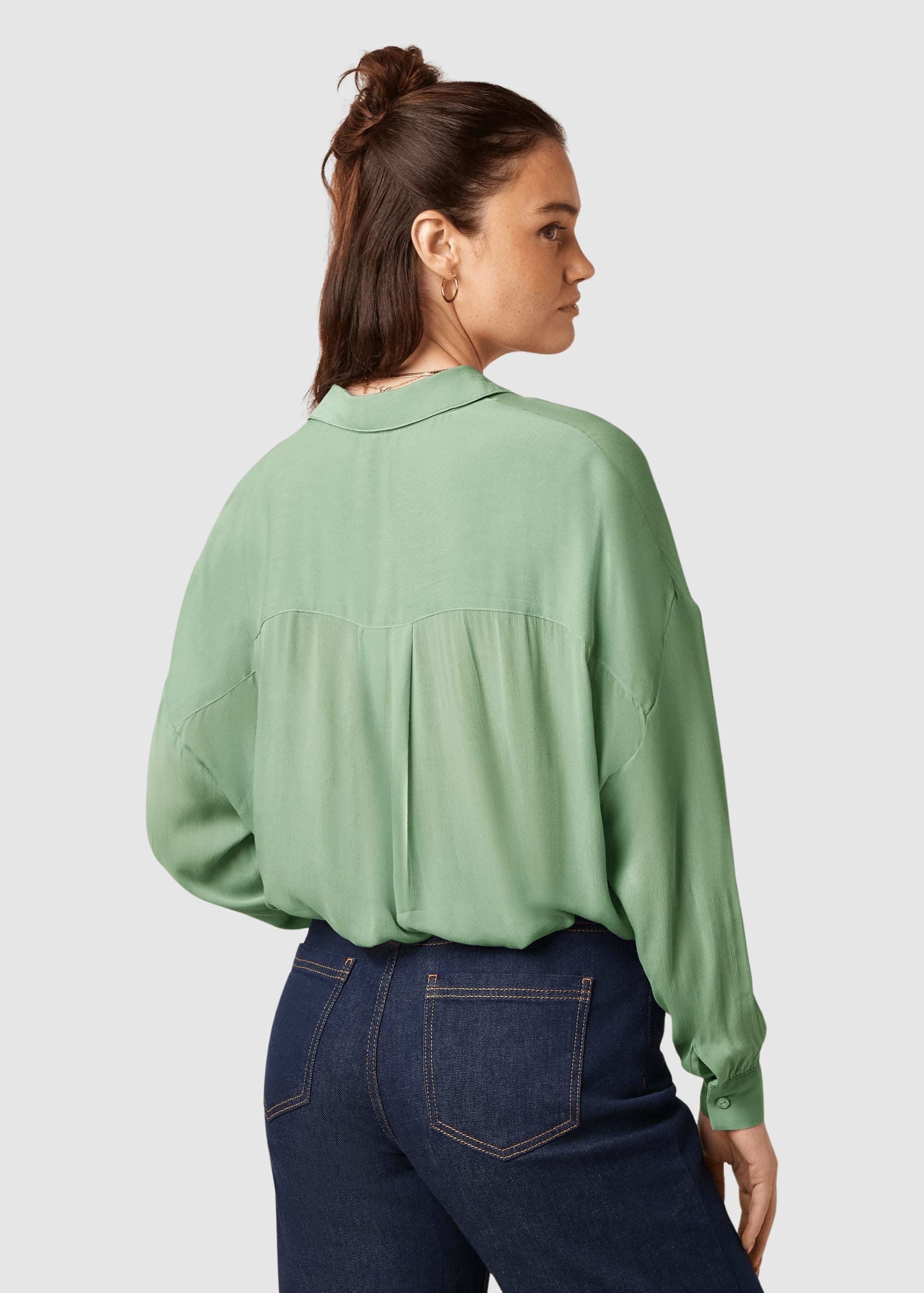 Fee Blouse Capo Minty Meadow Fee Blouse Capo Minty Meadow