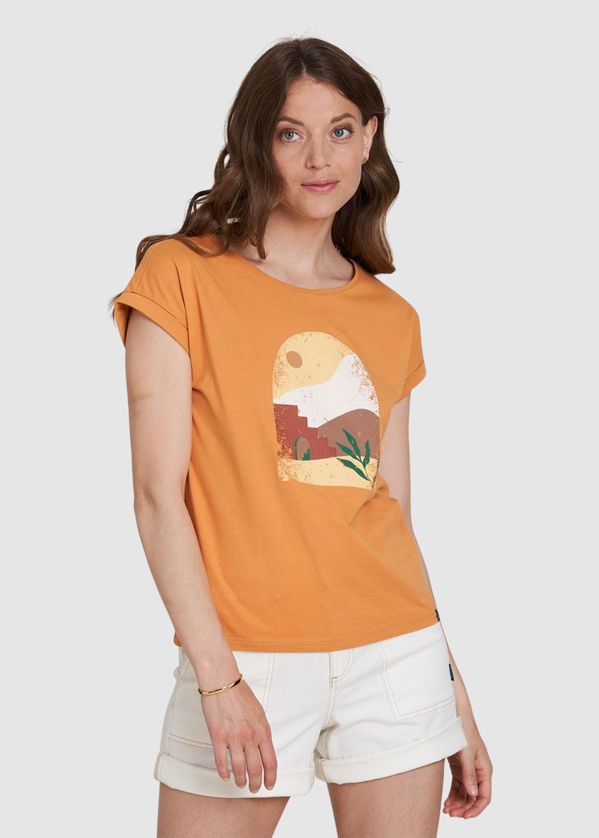 T-Shirt mit Sommerprint