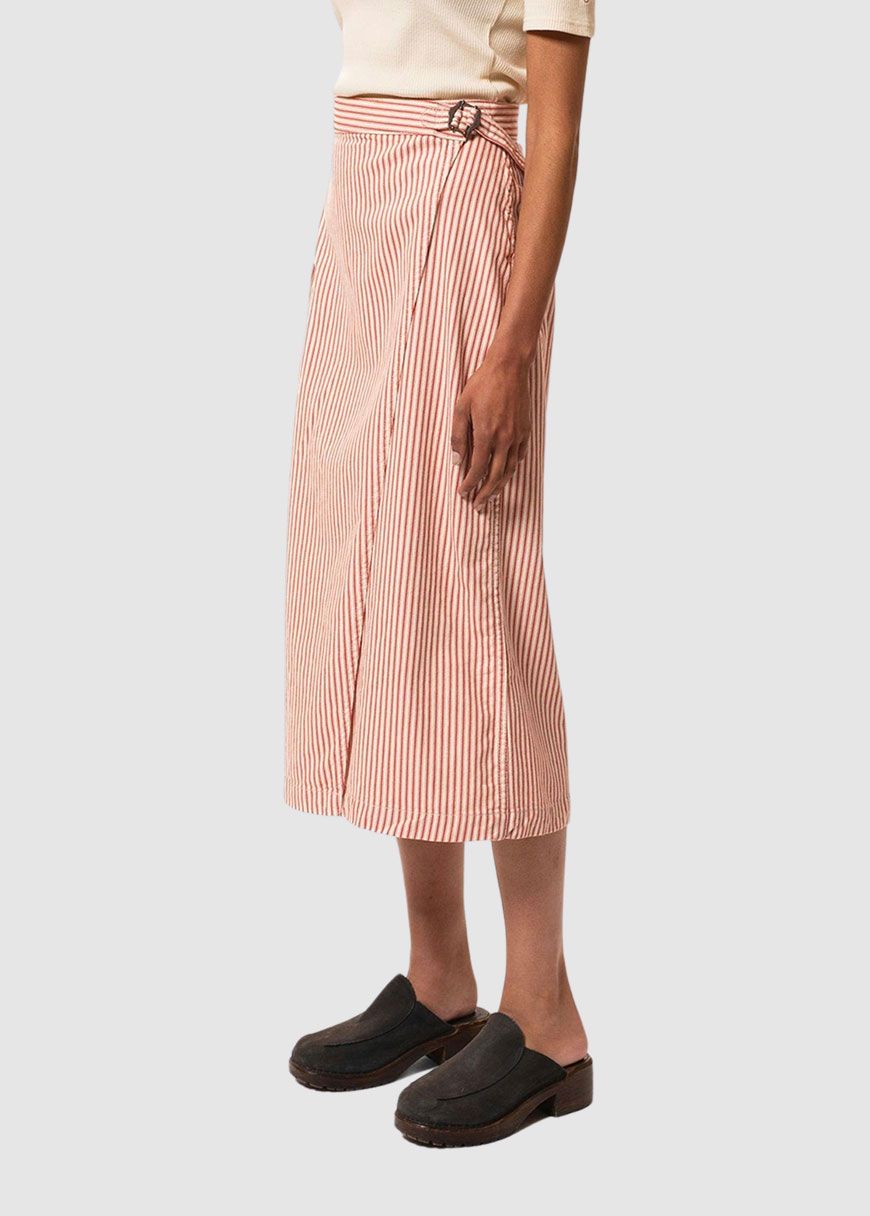 Irma Striped Denim Skirt Irma Striped Denim Skirt